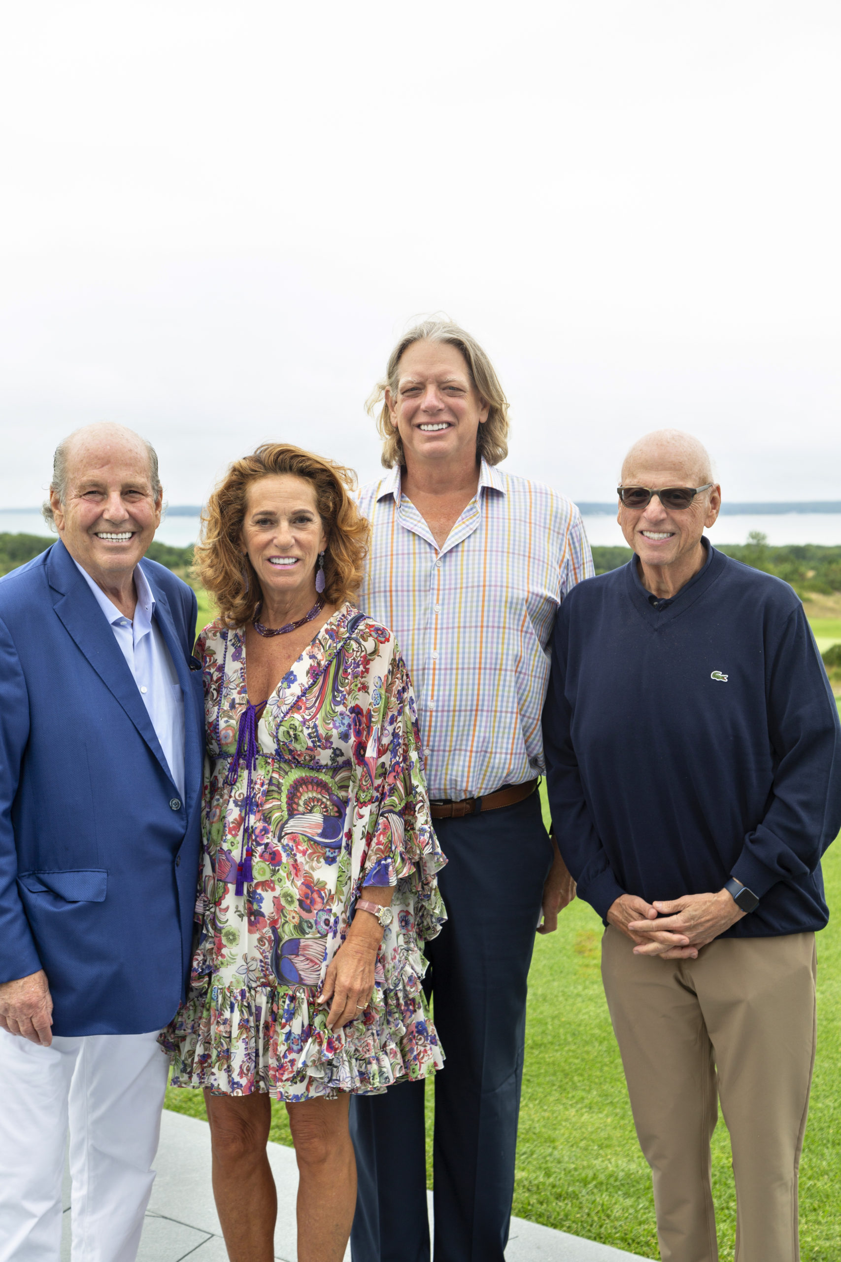 Jeffrey Feil, Debbrah Lee Charatan, Lloyd Goldmaan and Howard Lorber at the U.S. Holocaust Memorial Museum New YOrk Real Estate Event at The Bridge in Bridgehampton on August 5. The event raised funds in support of the museum’s mission to preserve the evidence and memory of the Holocaust.