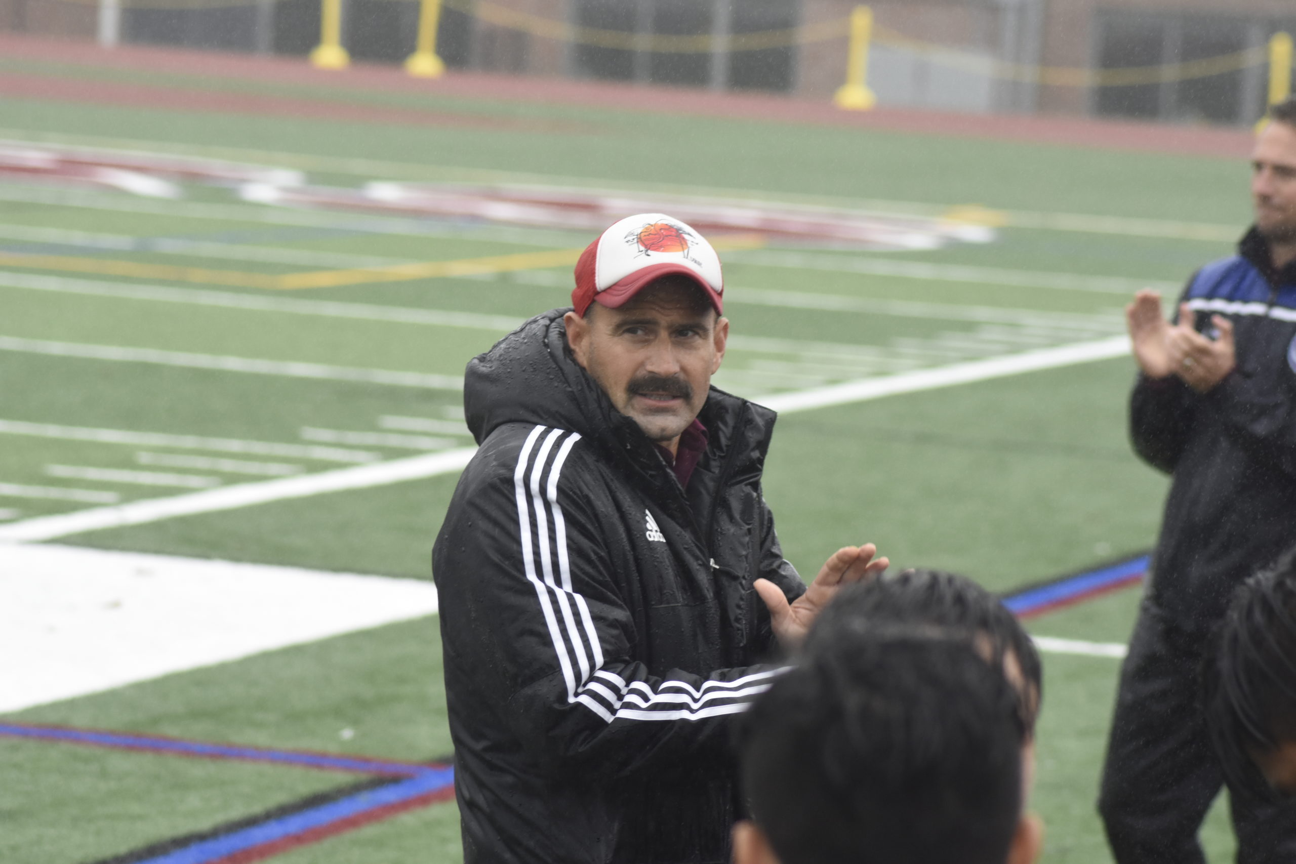 Dave Riley is back as the head coach of the Southampton boys soccer team.