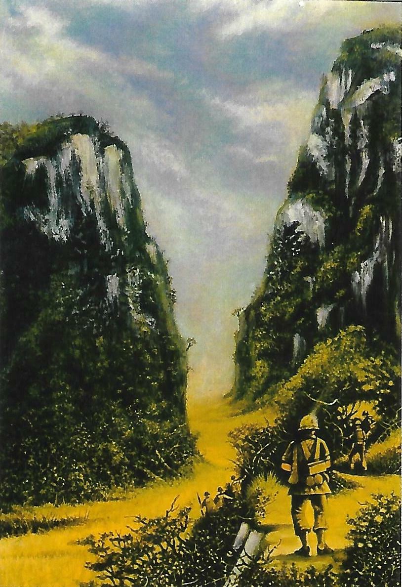 A painting of Vietnam by Bob Hettiger.