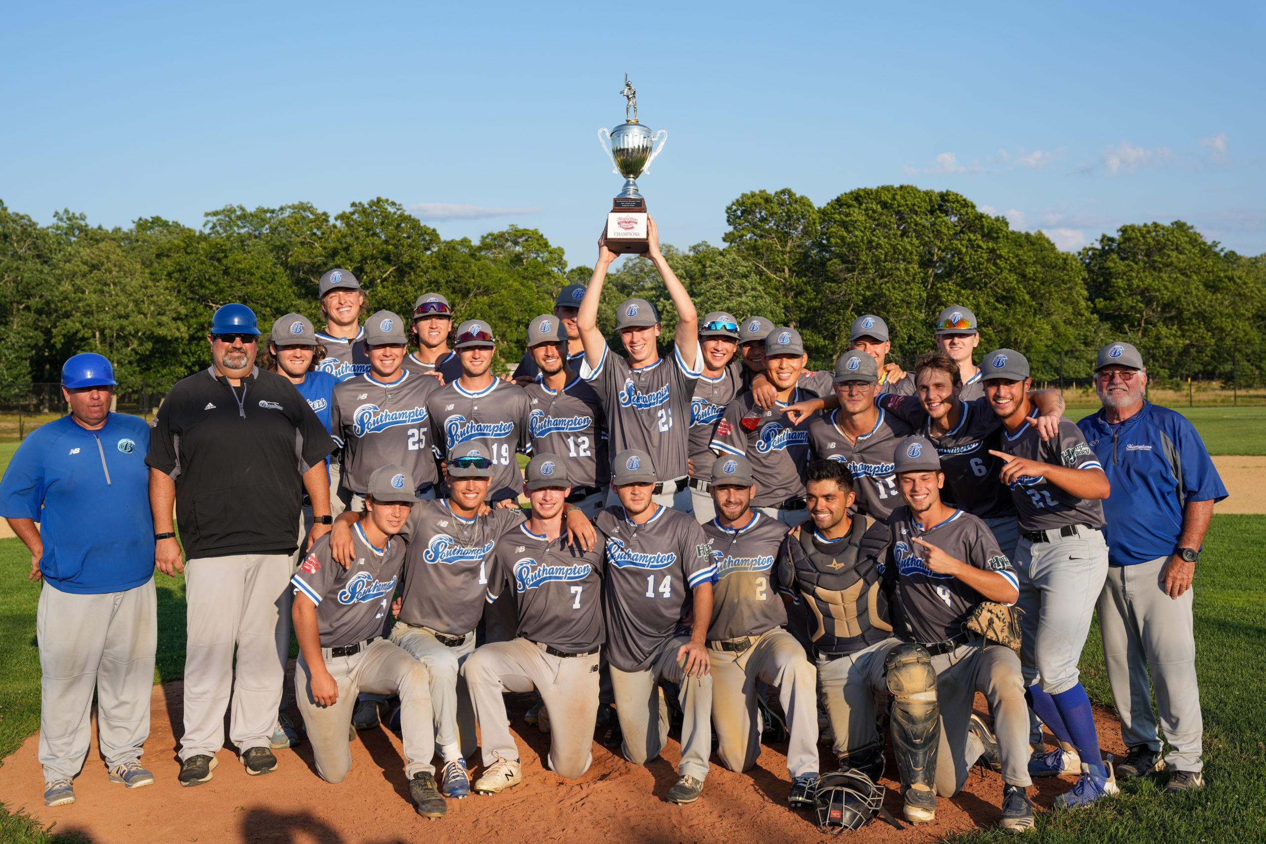 The Southampton Breakers defeated the Riverhead Tomcats, 6-0, on Friday to win their first HCBL championship since 2014.  RON ESPOSITO