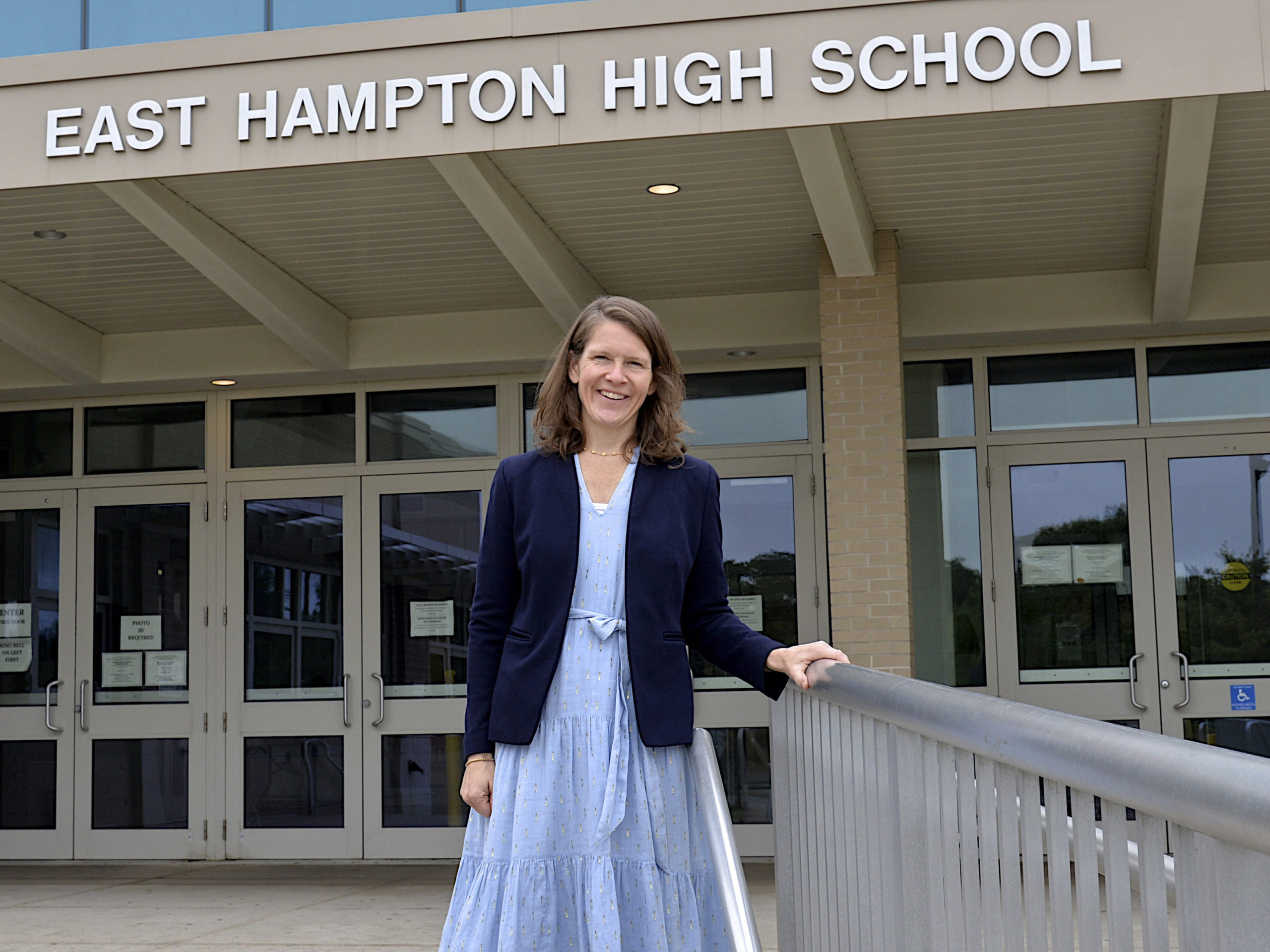 East Hampton's  Sara Smith has been named the new East Hampton High School principal.    KYRIL BROMLEY