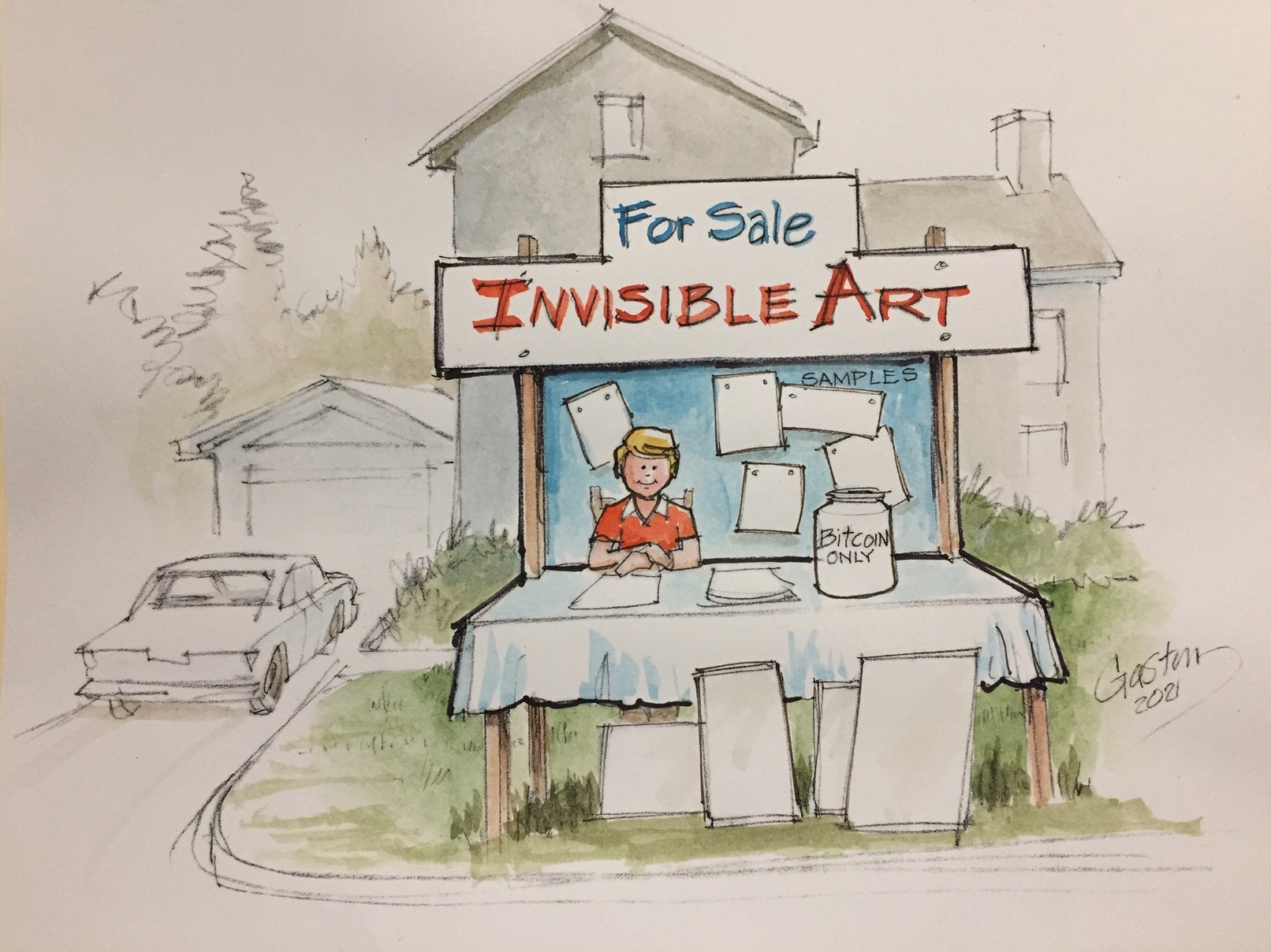 A David Stiles cartoon.