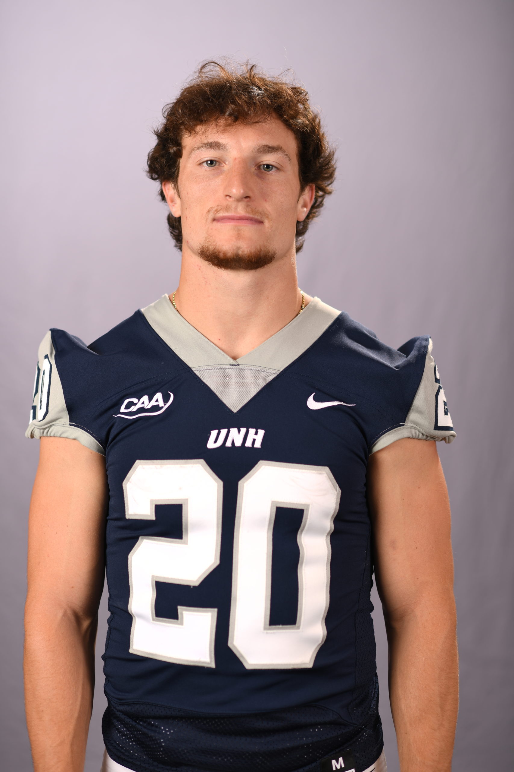 Westhampton Beach graduate Dylan Laube and the University of New Hampshire football team open their season at Stony Brook University on September 2.COURTESY UNH ATHLETICS