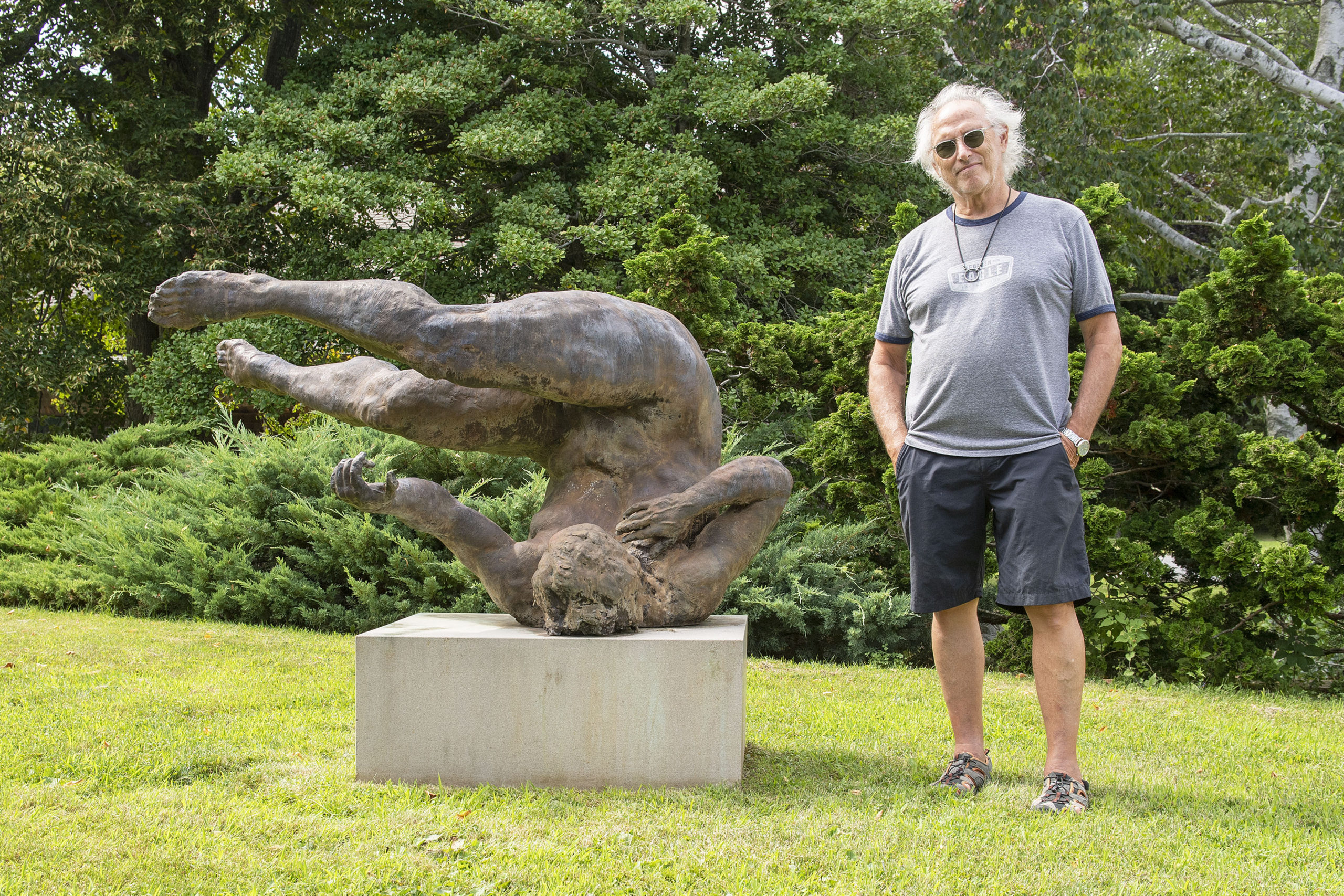 Eric Fischl with 