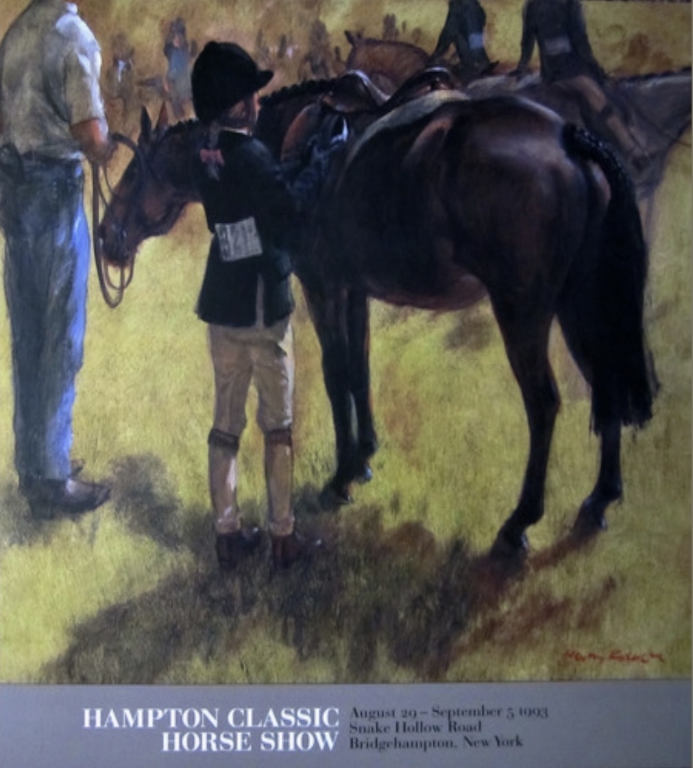 Harry Koehler's third Hampton Classic poster from 1993.