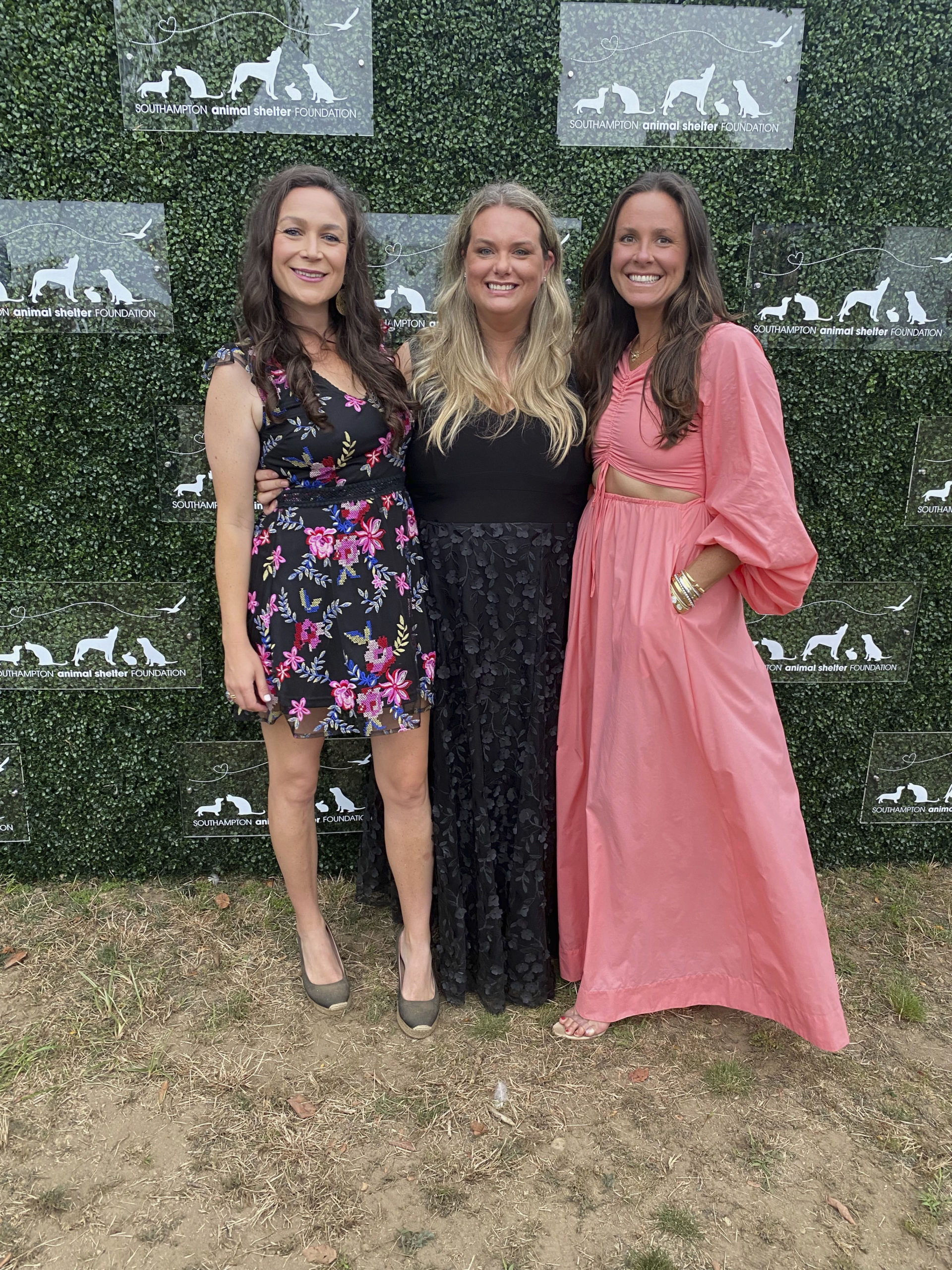 The Junior Chairs Nathania Nisonson, Katie McEntee and Kingslsy Crawford-Smith at the Unconditional Love Gala.  GREG D'ELIA