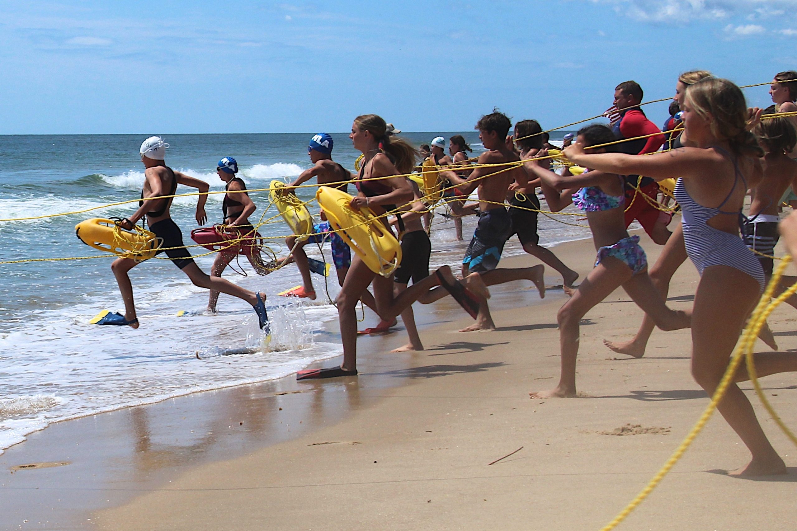 East Hampton Town held its Junior Lifeguard Competition at Indian Wells Beach in Amagansett this past weekend.