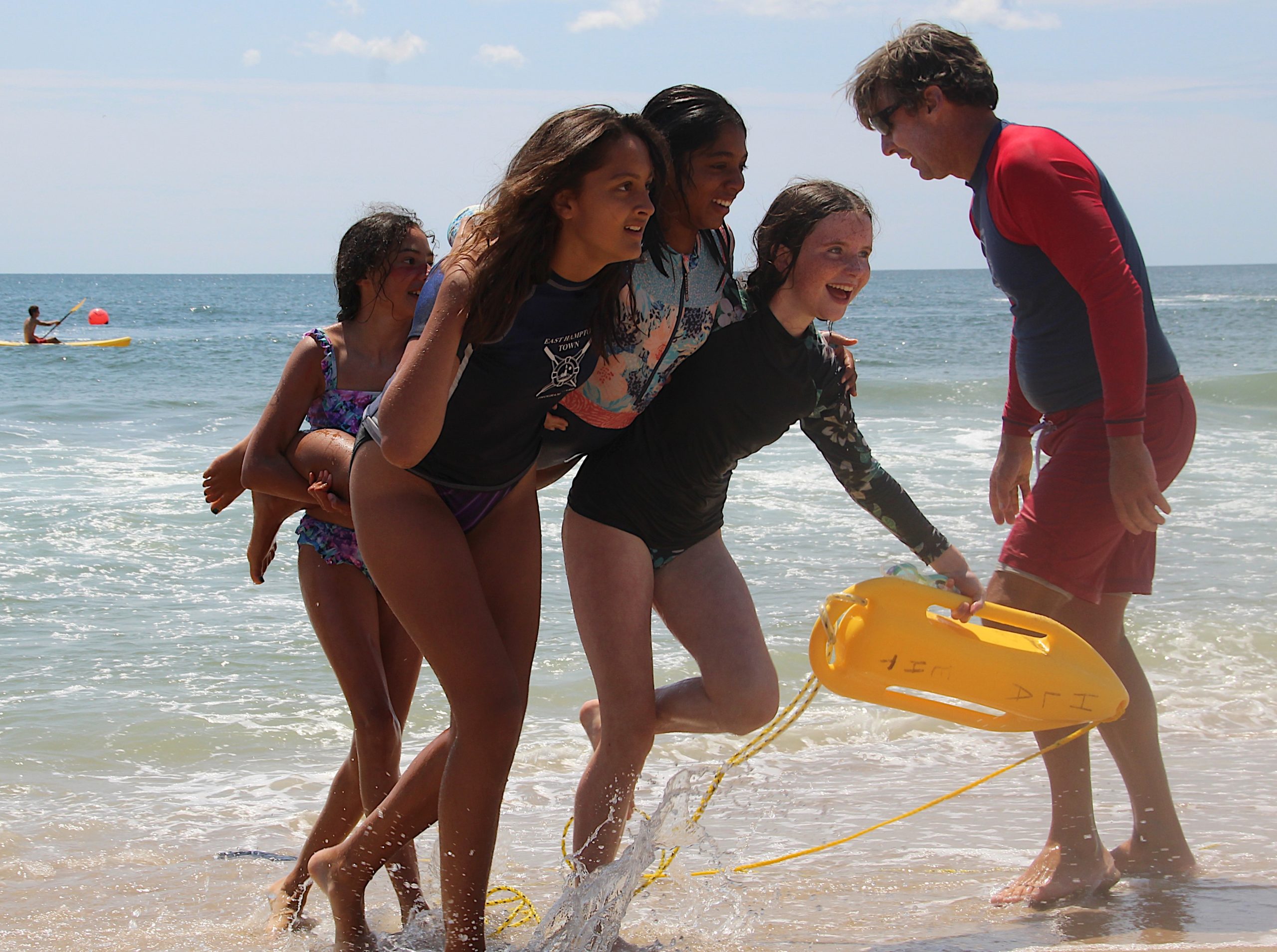 East Hampton Town held its Junior Lifeguard Competition at Indian Wells Beach in Amagansett this past weekend.