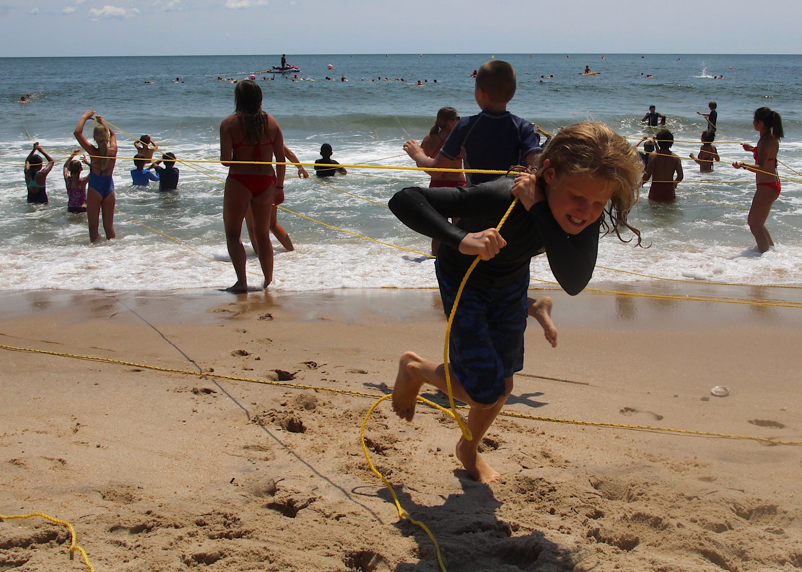 East Hampton Town held its Junior Lifeguard Competition at Indian Wells Beach in Amagansett this past weekend.