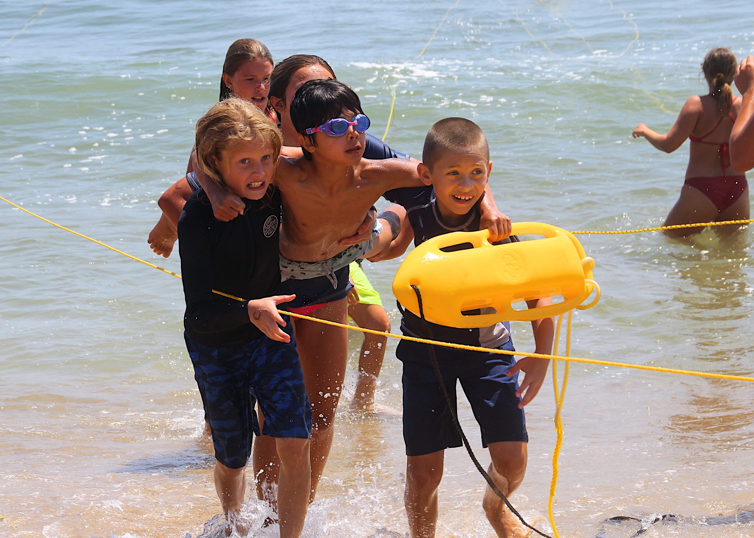 East Hampton Town held its Junior Lifeguard Competition at Indian Wells Beach in Amagansett this past weekend.