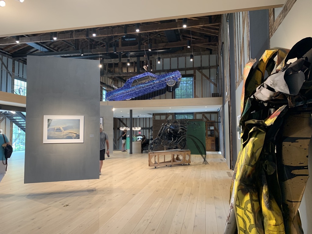 Installation view of 