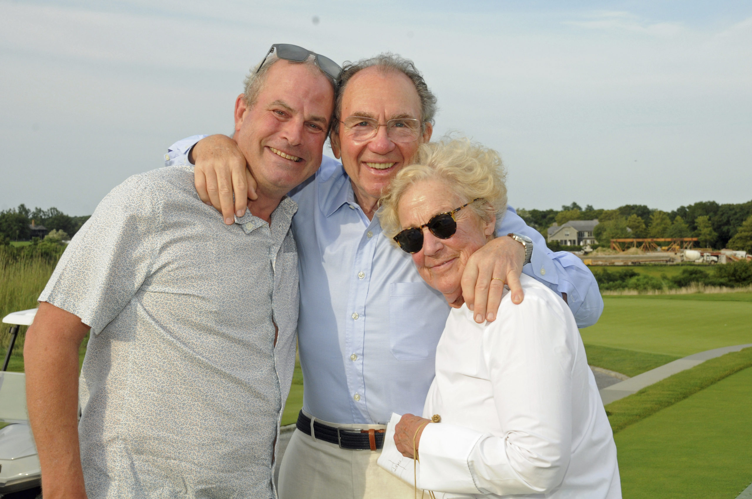 Gregory Little,  Kenneth Davidson and Judith Little at  