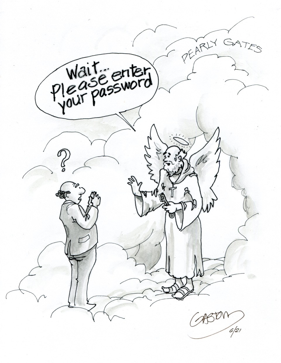 A David Stiles cartoon.
