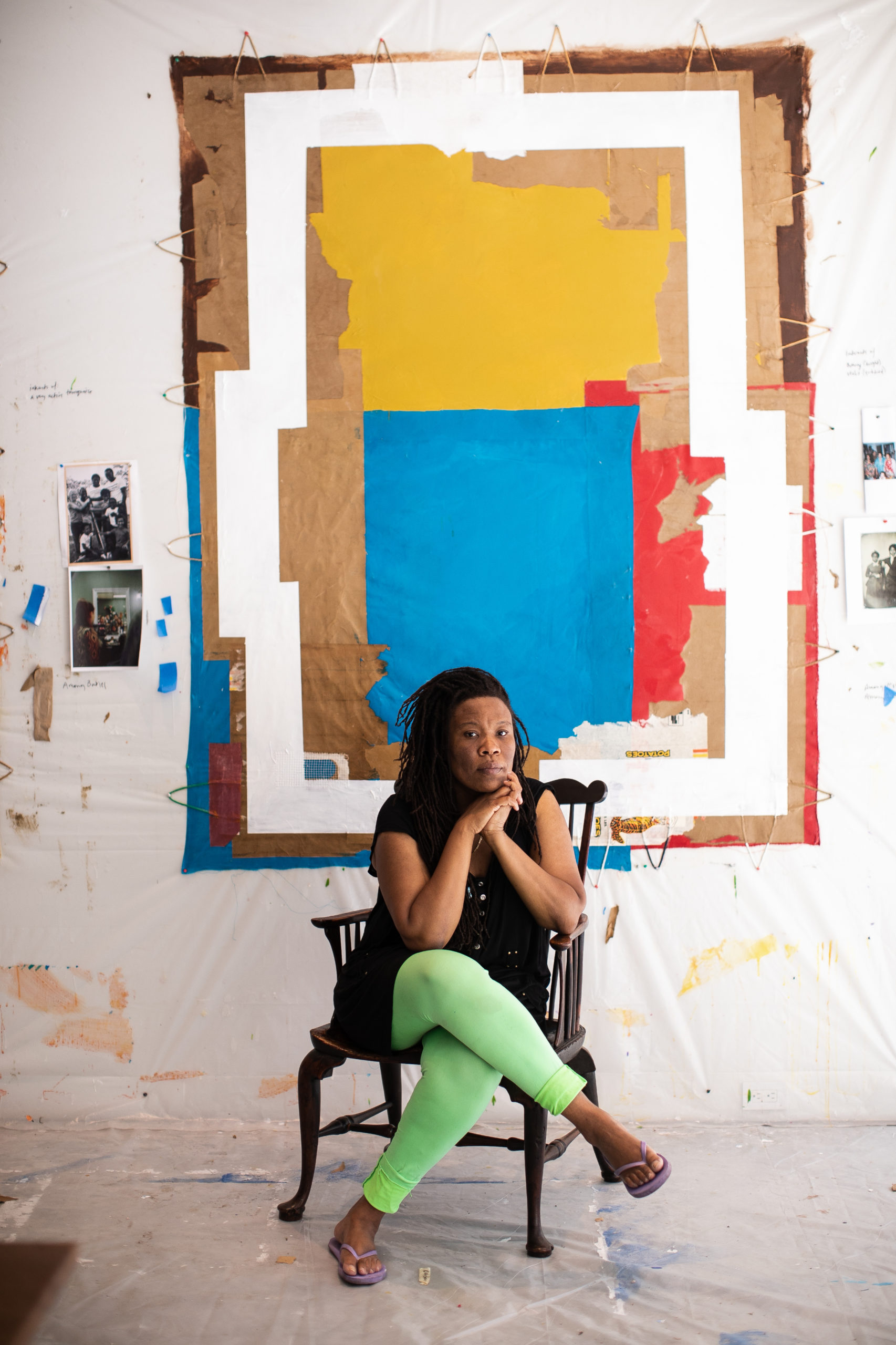 Artist Tomashi Jackson will be honored at the Parrish's Midsummer Weekend.