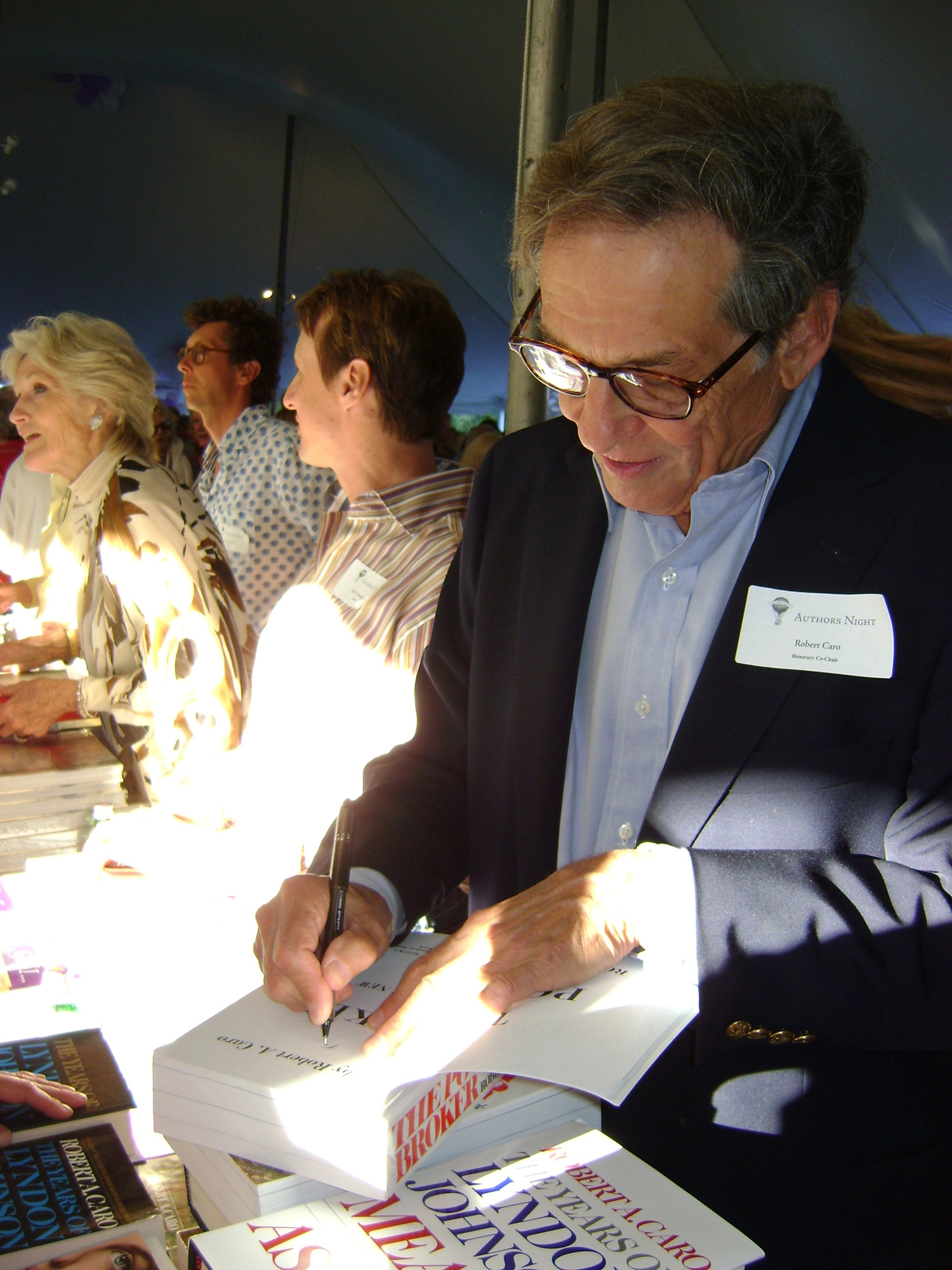 Robert A. Caro, the esteemed author of 