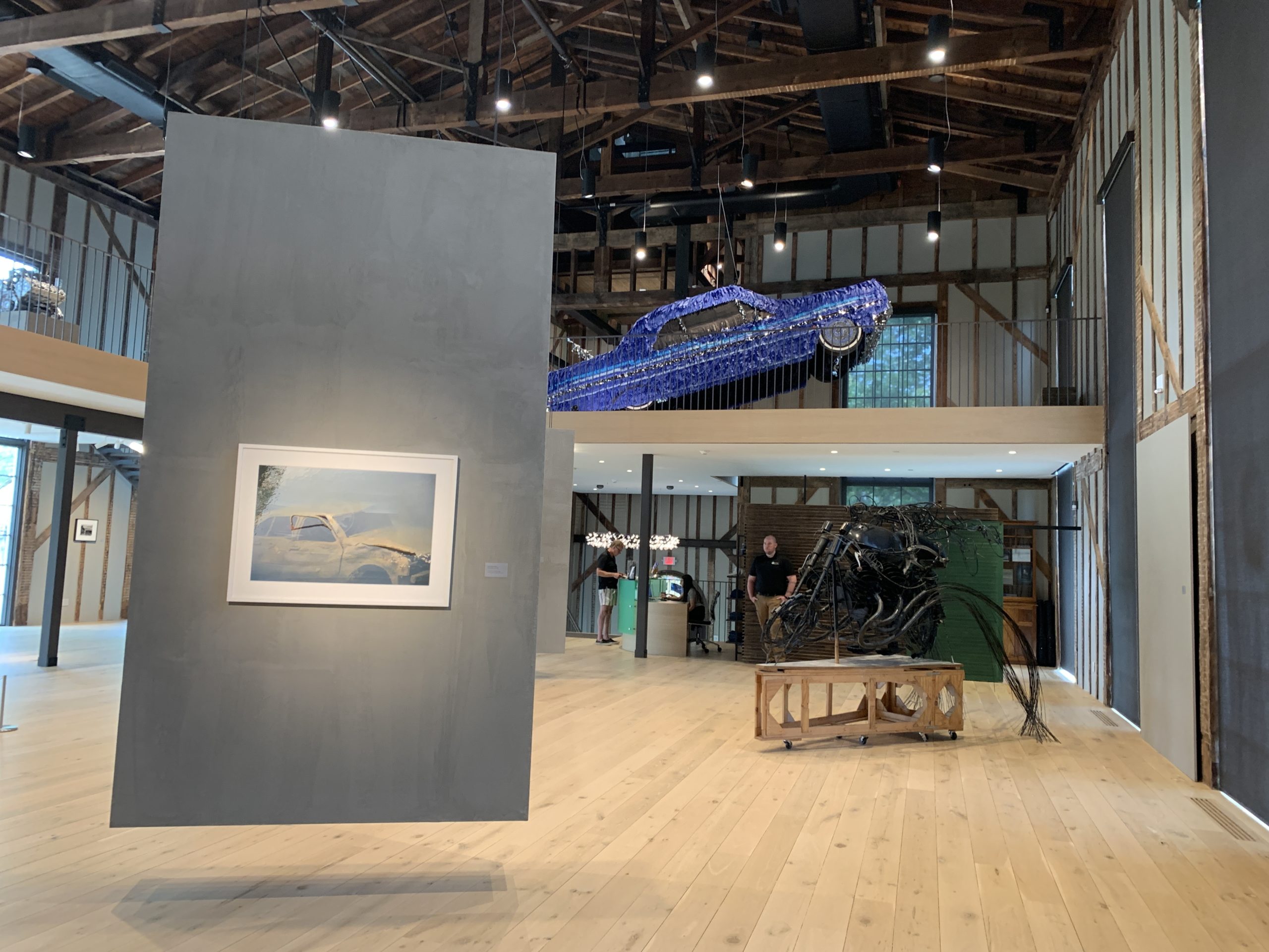 Installation view of 