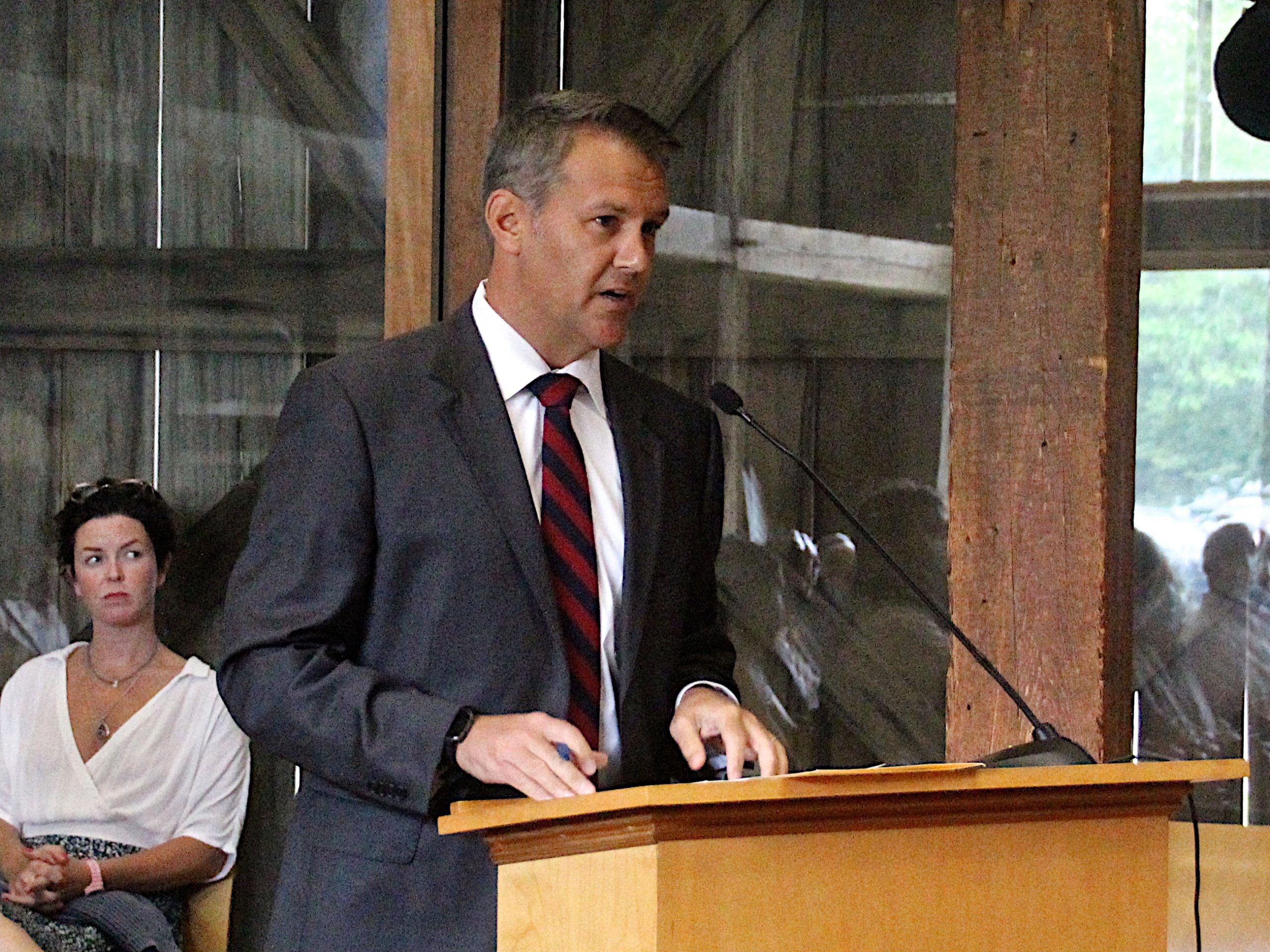 Attorney Carl Irace said the Springs Fire District would welcome a temporary 