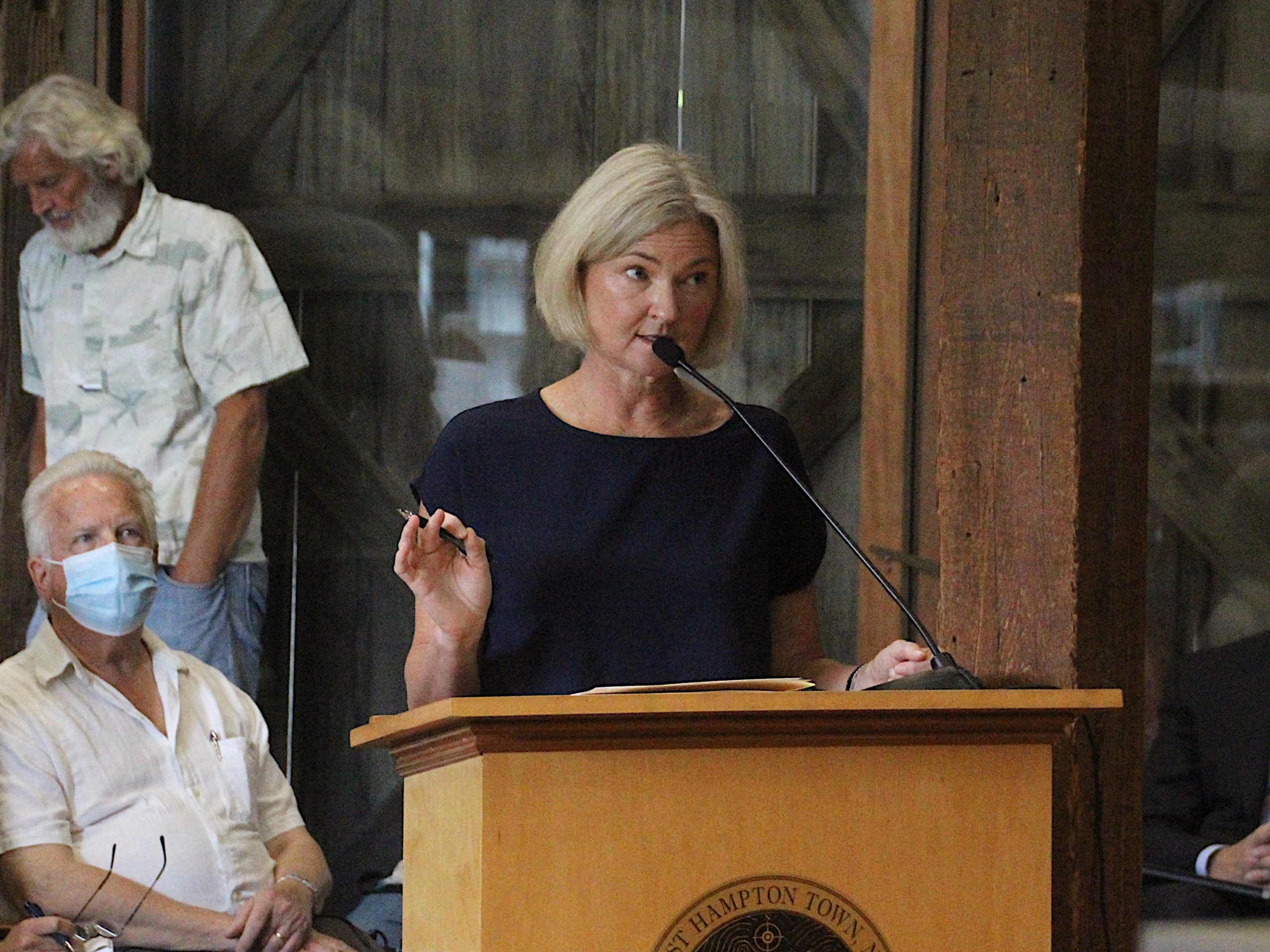 Residents have hired attorney Dianne LeVerrier to help them oppose the town proposal.