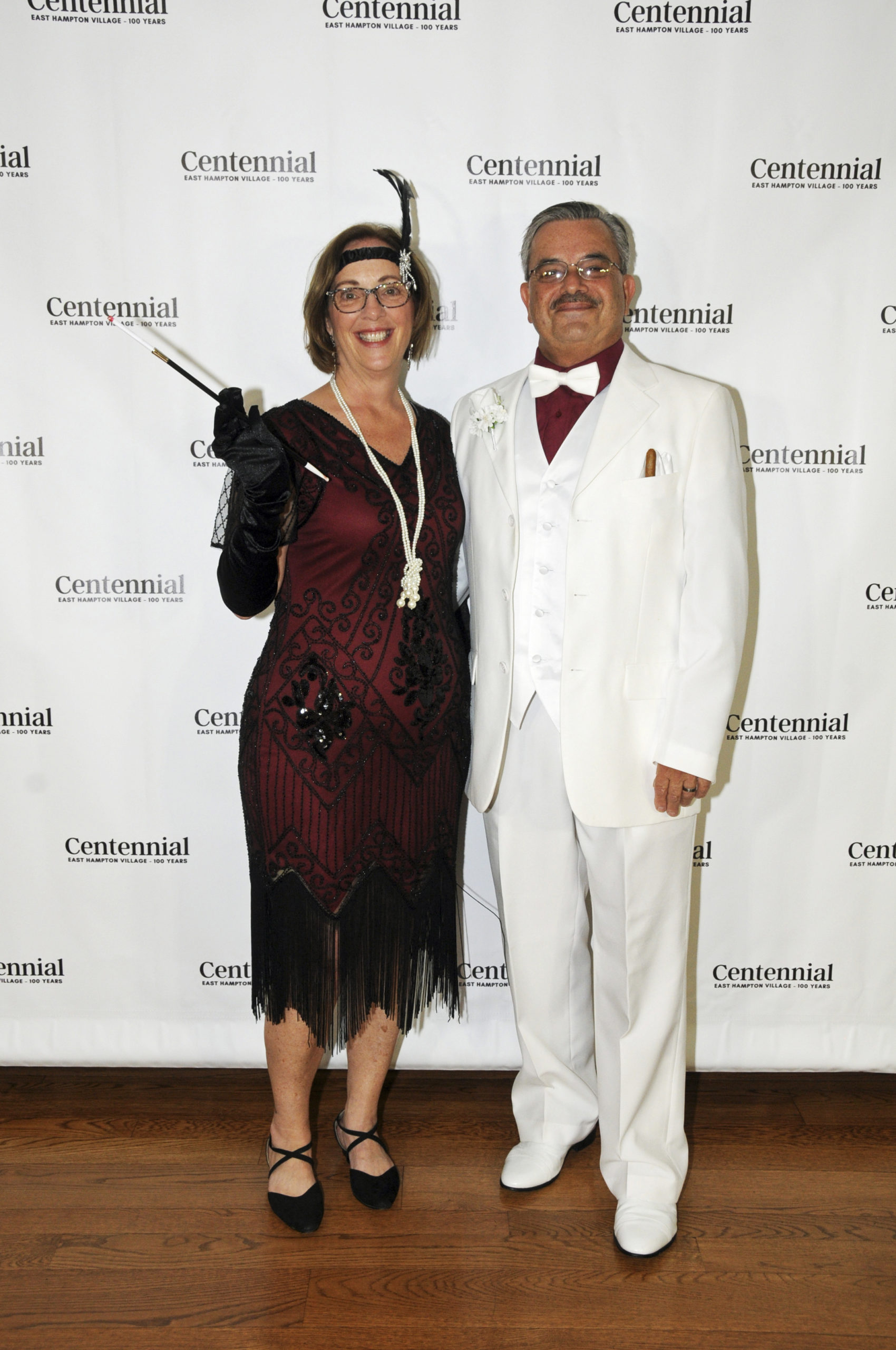 Kim and Tom Preiato at the Roaring Twenties themed Gala and Casino Night at the Maidstone Club on Friday night.