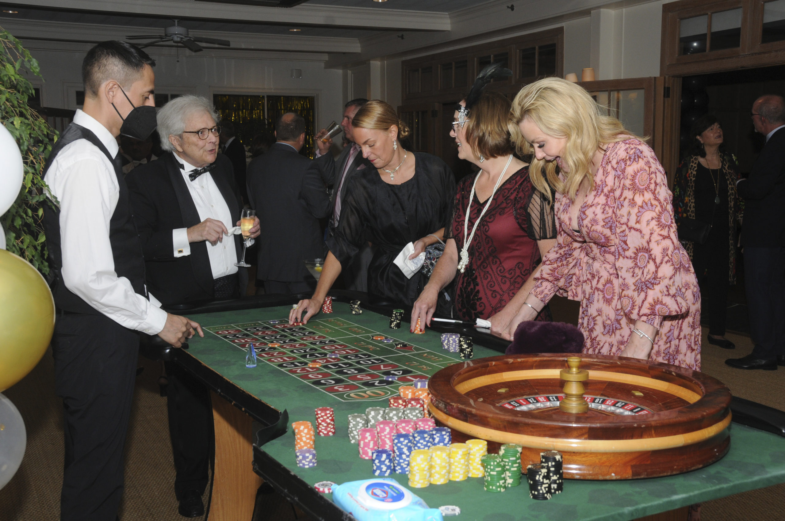 The Roaring Twenties themed Gala and Casino Night at the Maidstone Club on Friday night. Proceeds will go to the East Hampton Village Foundation, to be earmarked for the new construction of Herrick Park.