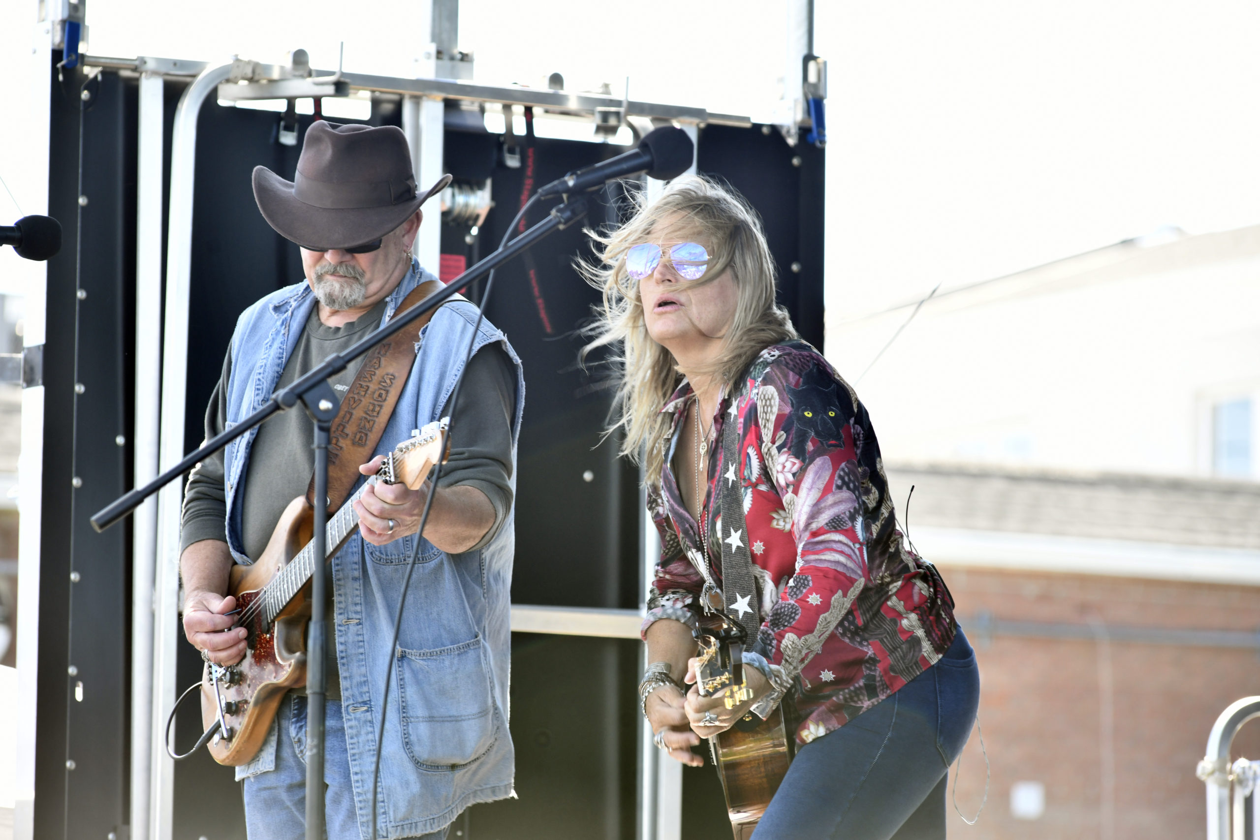 The Nancy Atlas Project in Steinbeck Park on Sunday.