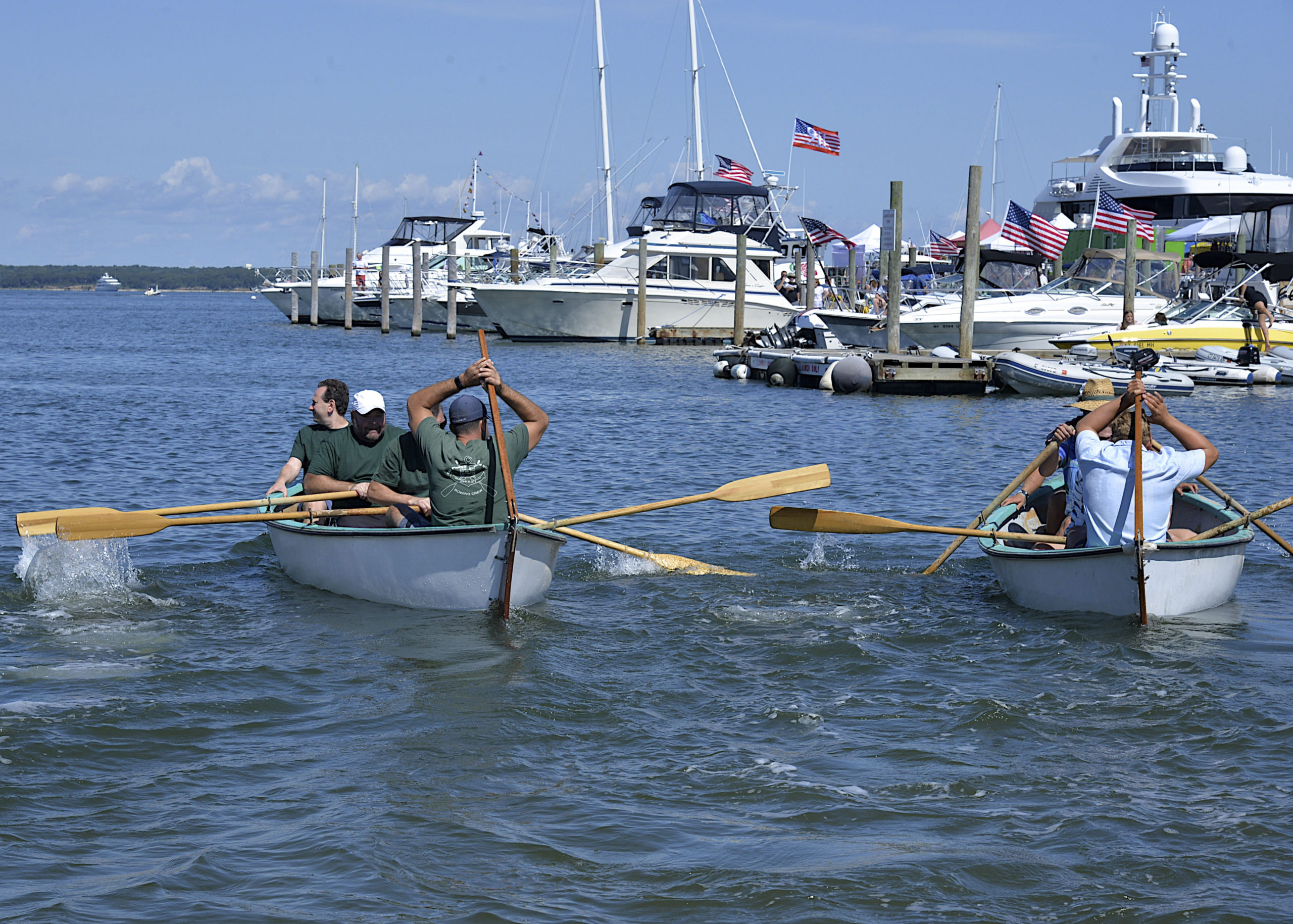 The Whaleboat Races at HarborFest on Saturday.  KYRIL BROMLEY