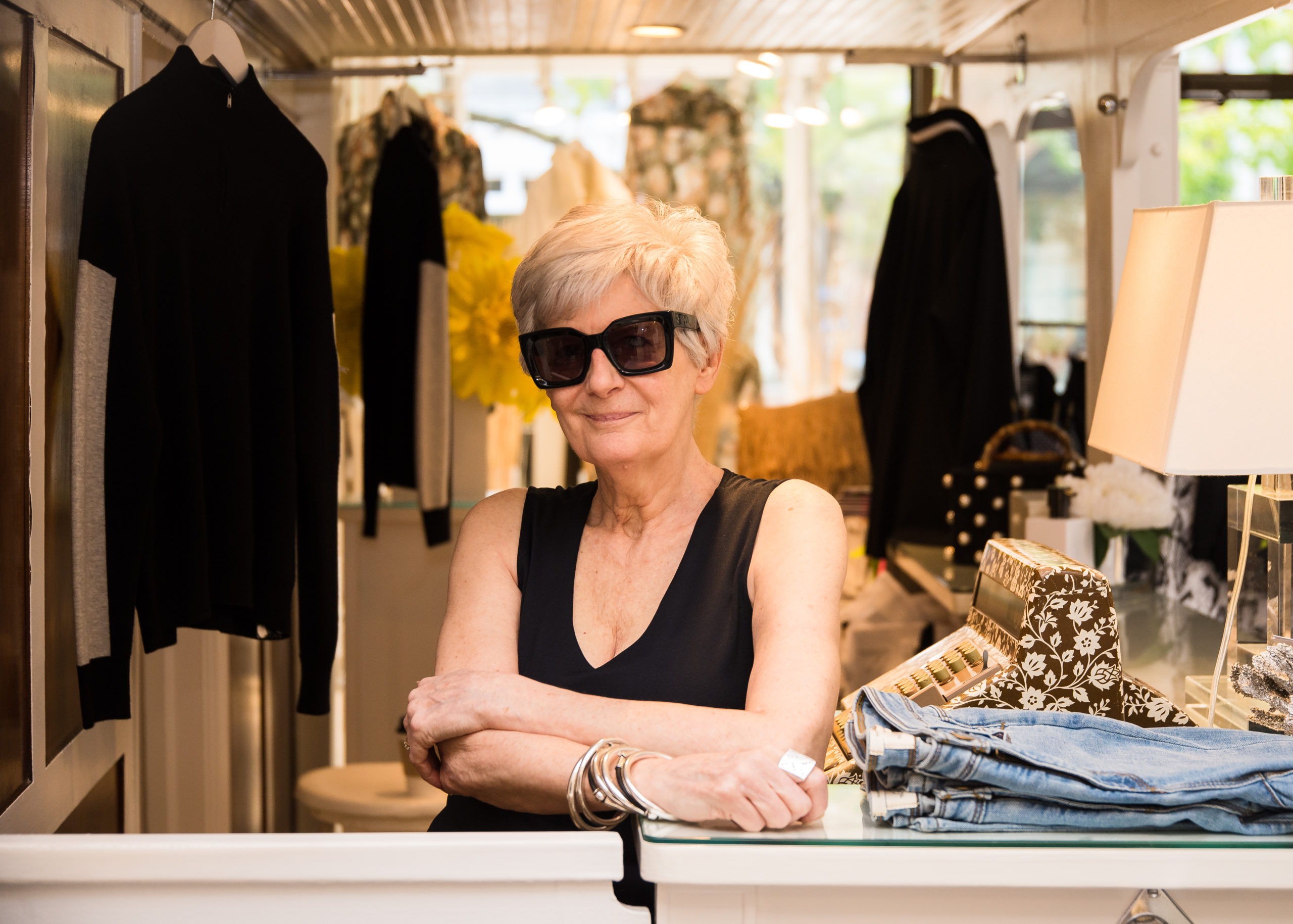 Deborah Ohana has built a loyal customer base in the more than 40 years that she's operated the Southampton Village clothing store, DeeJay's, on Main Street alongside her husband, Jack Ohana.
