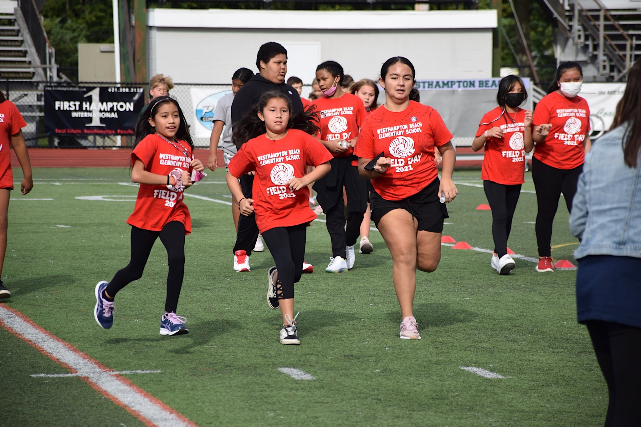 Westhampton Beach Elementary School students raised more than $30,000 for their school through the annual Hurricane Fun Run held Monday, September 27. WESTHAMPTON BEACH SCHOOL DISTRICT