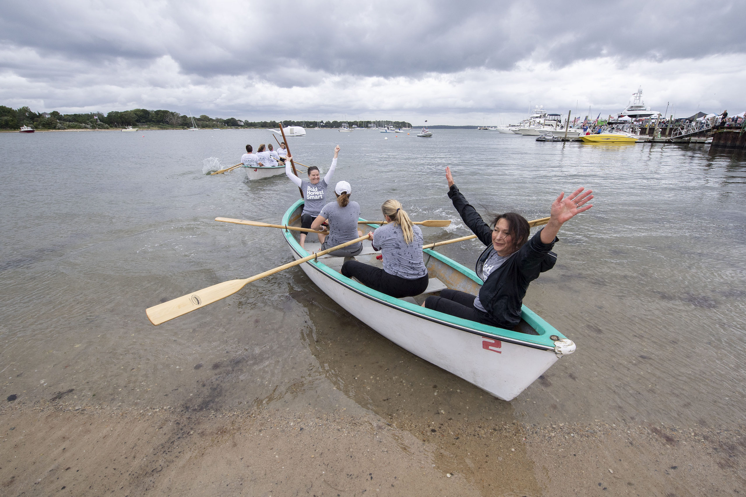 Whaleboat races return this weekend in Sag Harbor at the Sag Harbor Chamber of Commerce HarborFest weekend.
