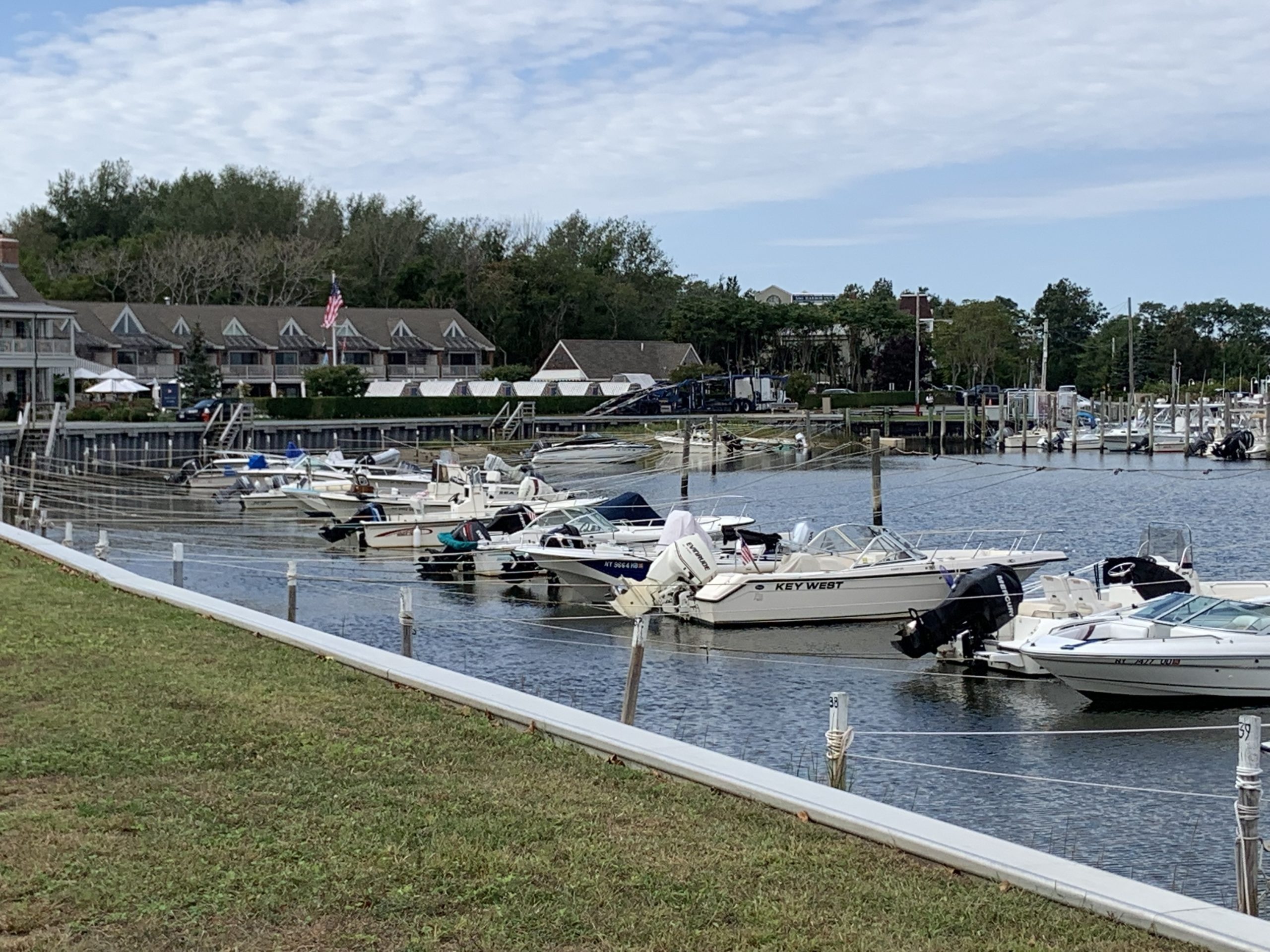 Sag Harbor Mayor Jim Larocca has proposed expanding the boundaries of the waterfront overlay district to include motels to the west and Cormaria to the east. STEPHEN J. KOTZ