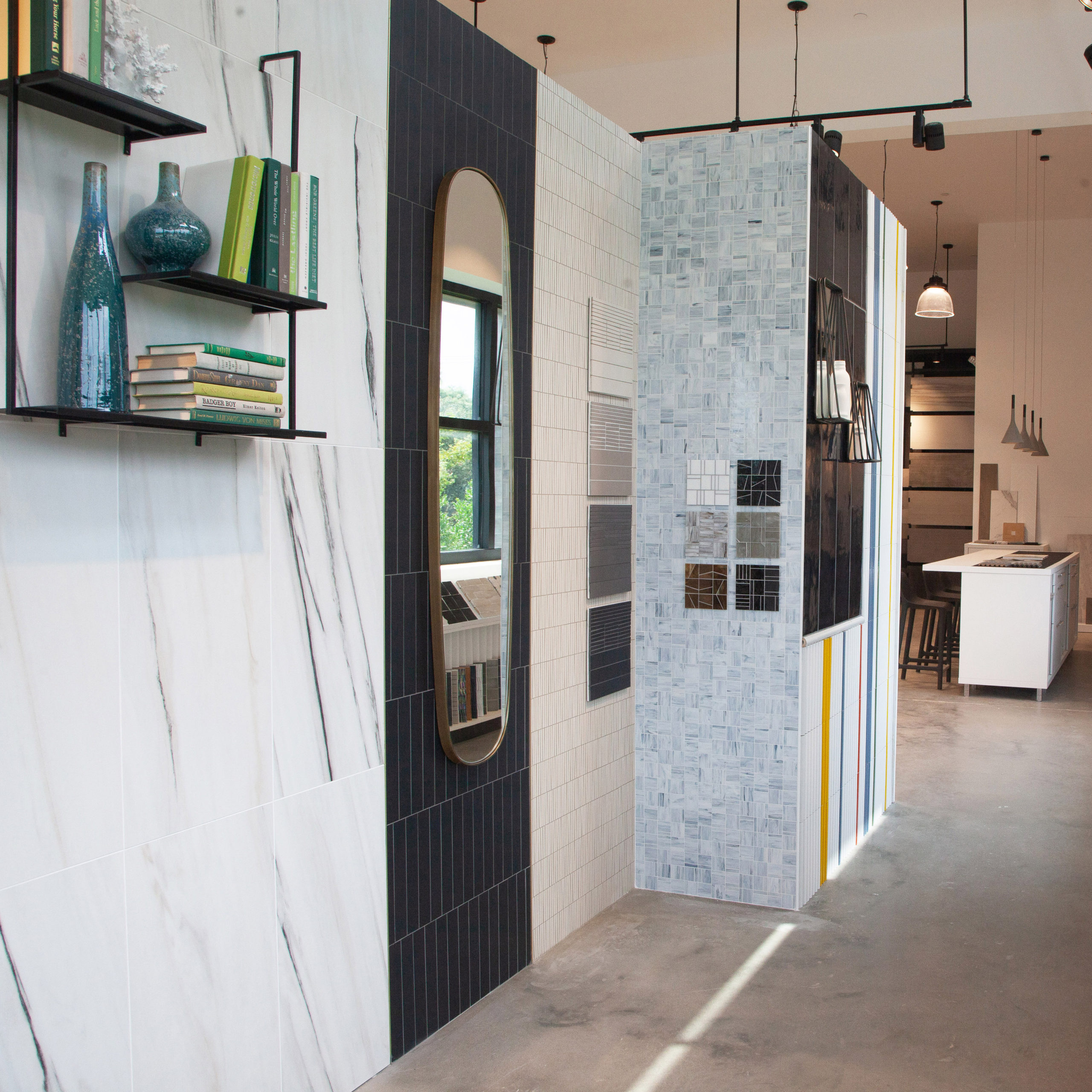 Nemo Tile + Stone, the 100-year-old surfacing materials company, based in New York City, has opened a 5,700-square-foot showroom on Flying Point Road in Southampton.