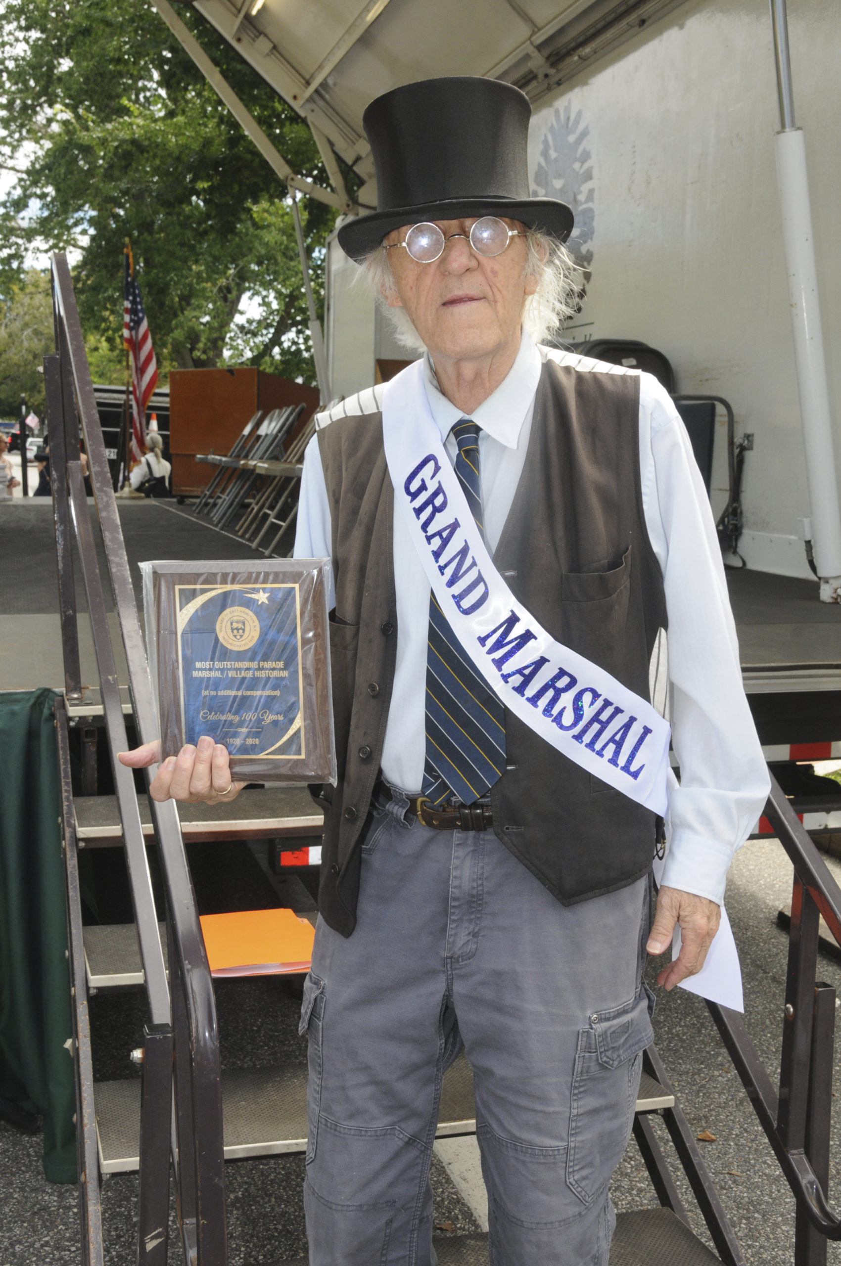 Parade Grand Marshal Hugh King.