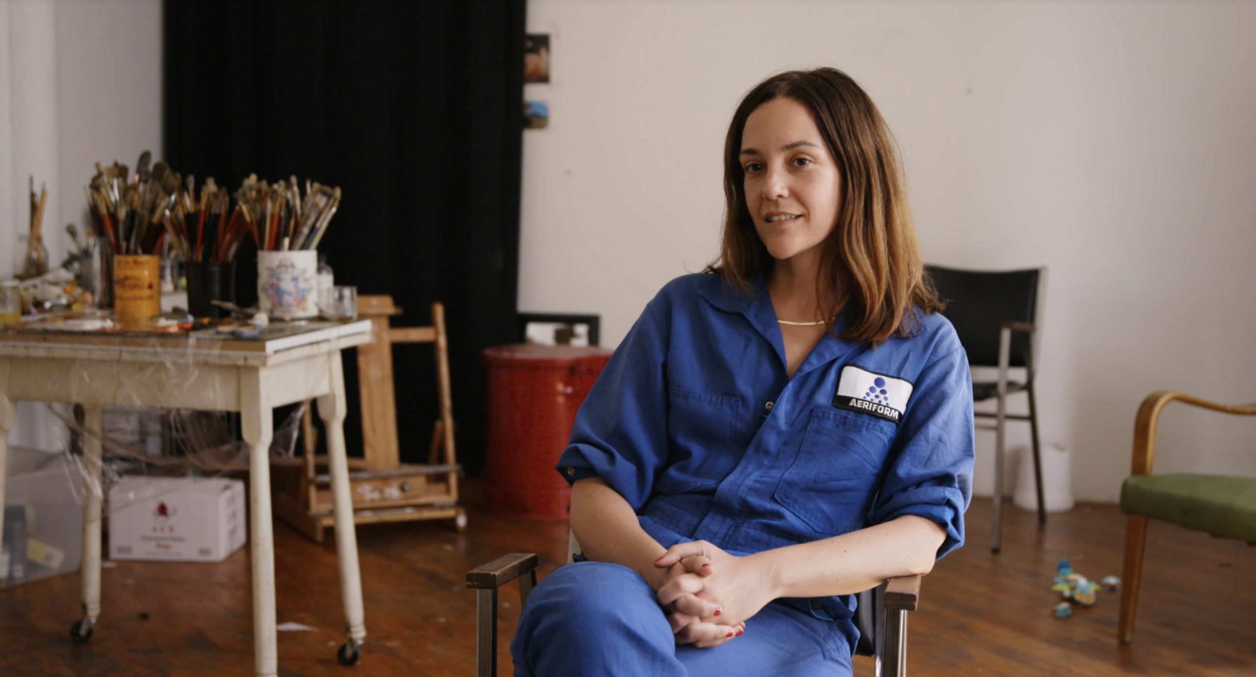 Artist Jenna Gribbon as seen in Kelcey Edwards’ documentary 