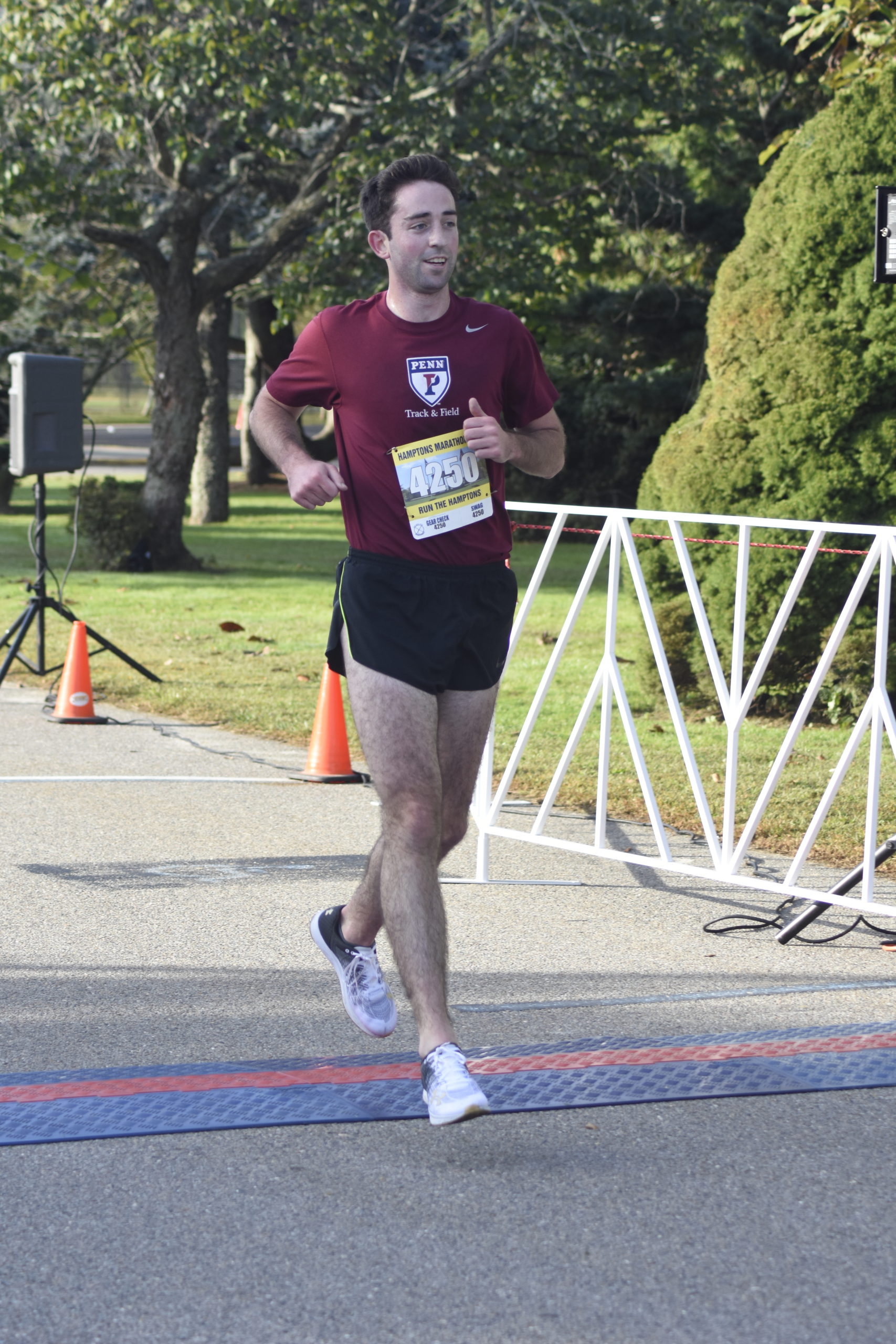 Colin Daly of River Bridge, New Jersey, won the 5K race.