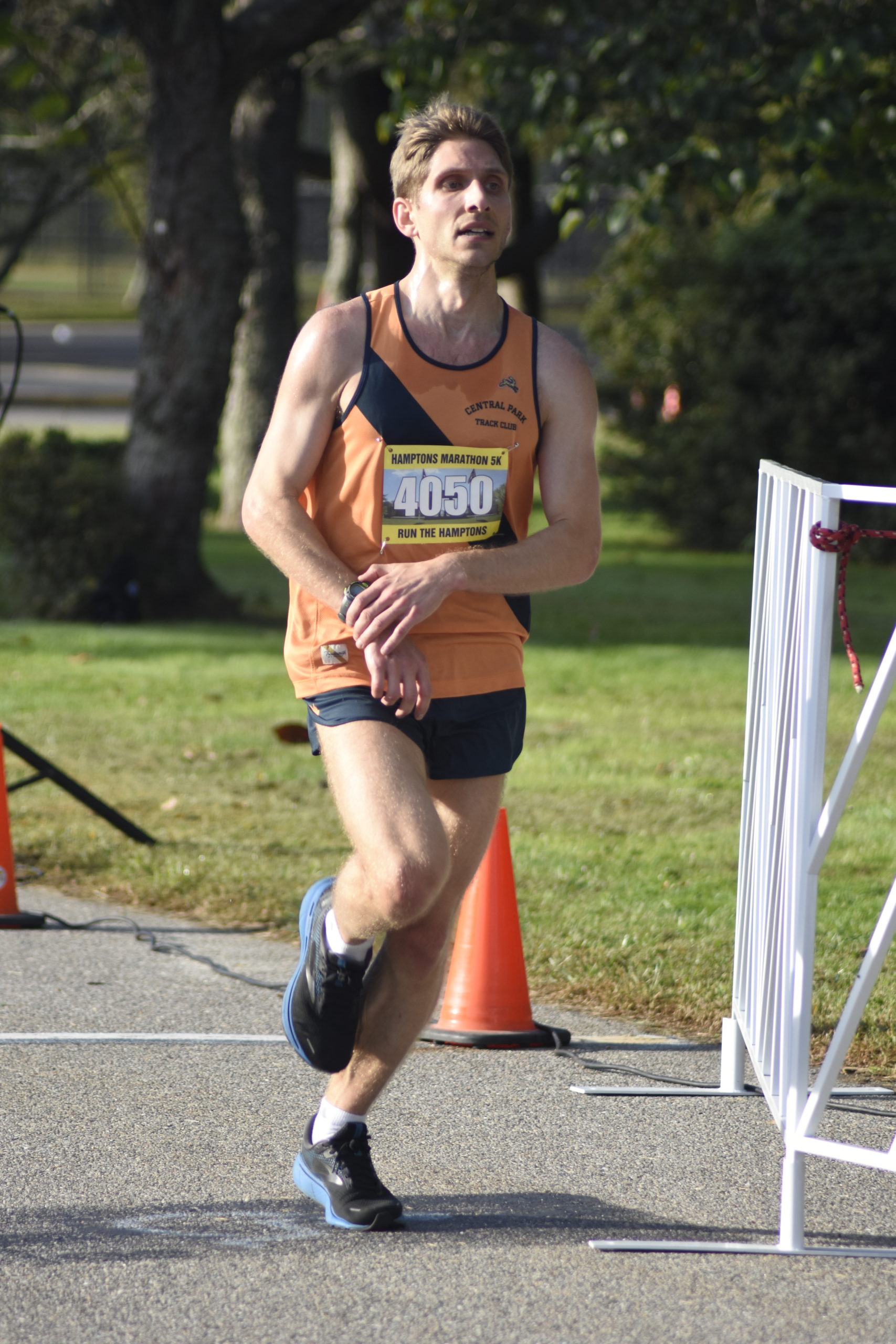 Will Friedlander of New York City placed second overall in the 5K.