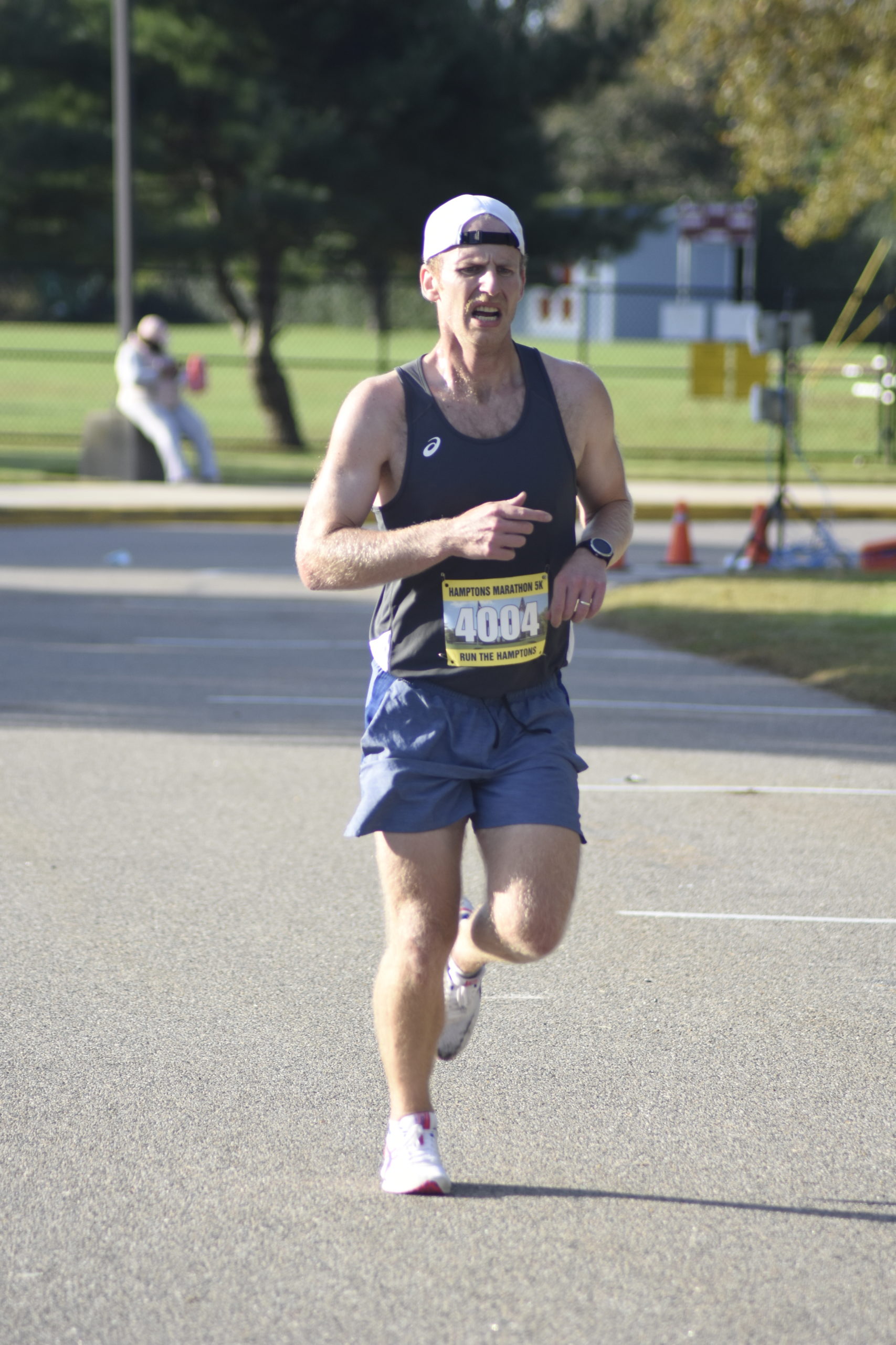 Kyle Anderson of Cambridge, Massachusetts, placed third overall in the 5K.