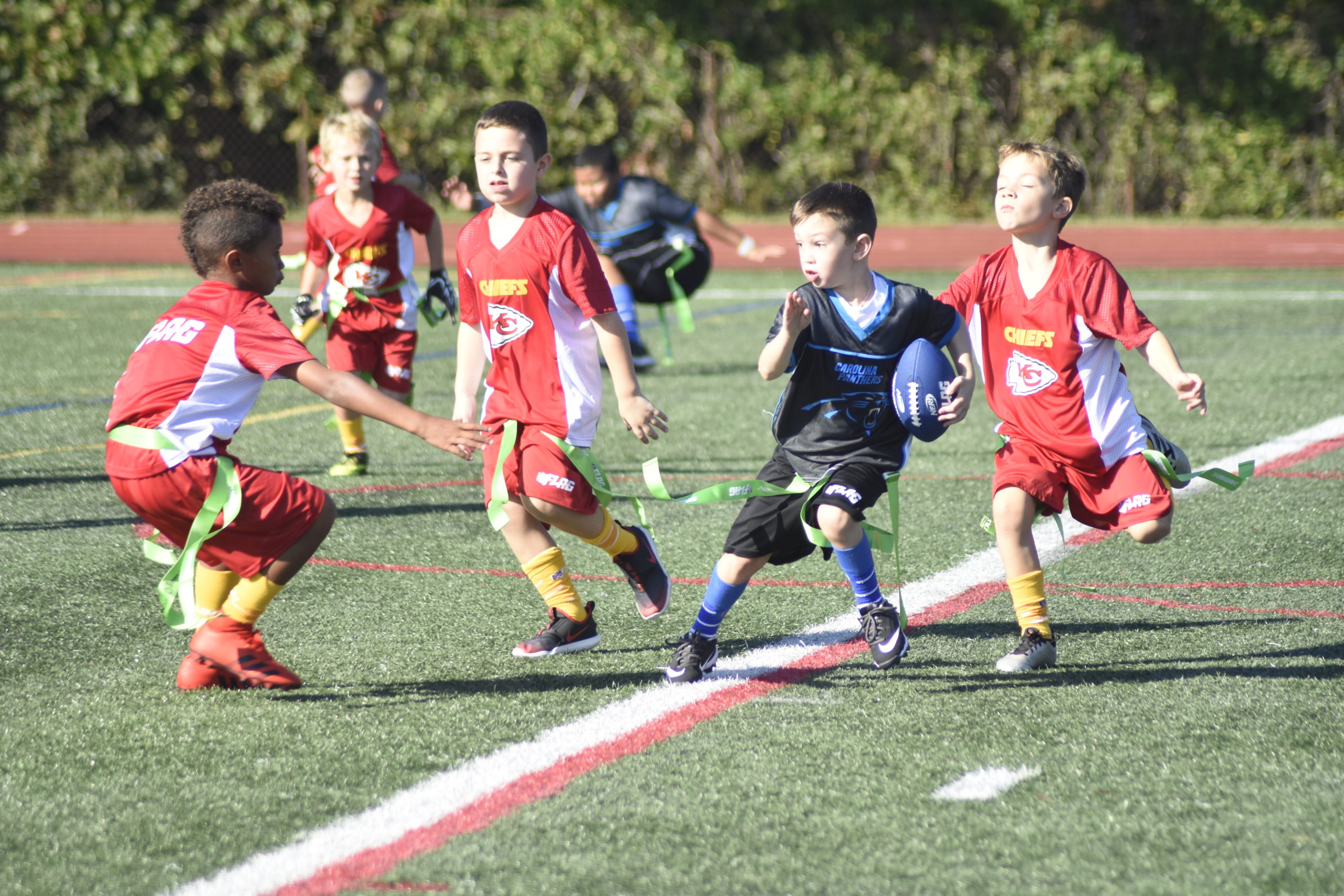 Chiefs Flag Football Team Enjoys Winning Season