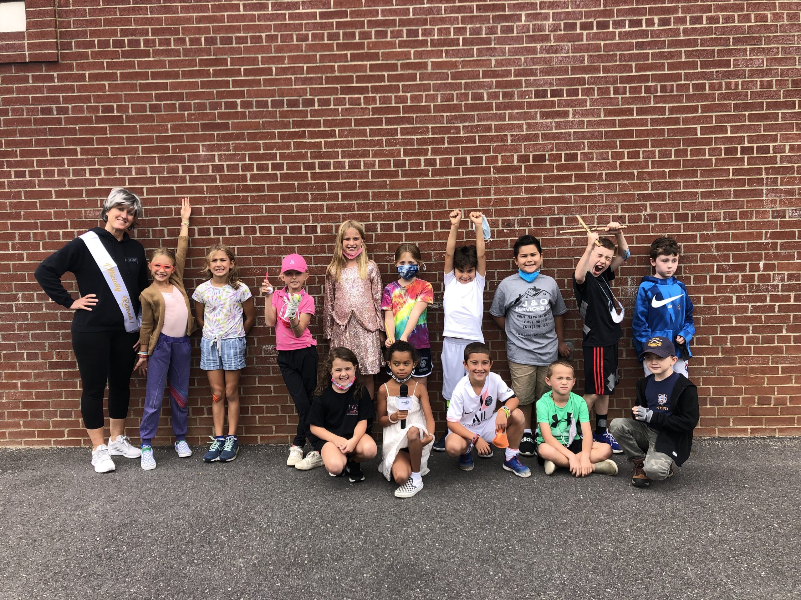 Students in Mrs. Squires’s class at East Quogue School participated Wacky Wednesday last week, in which they took part in fun yet educational activities.