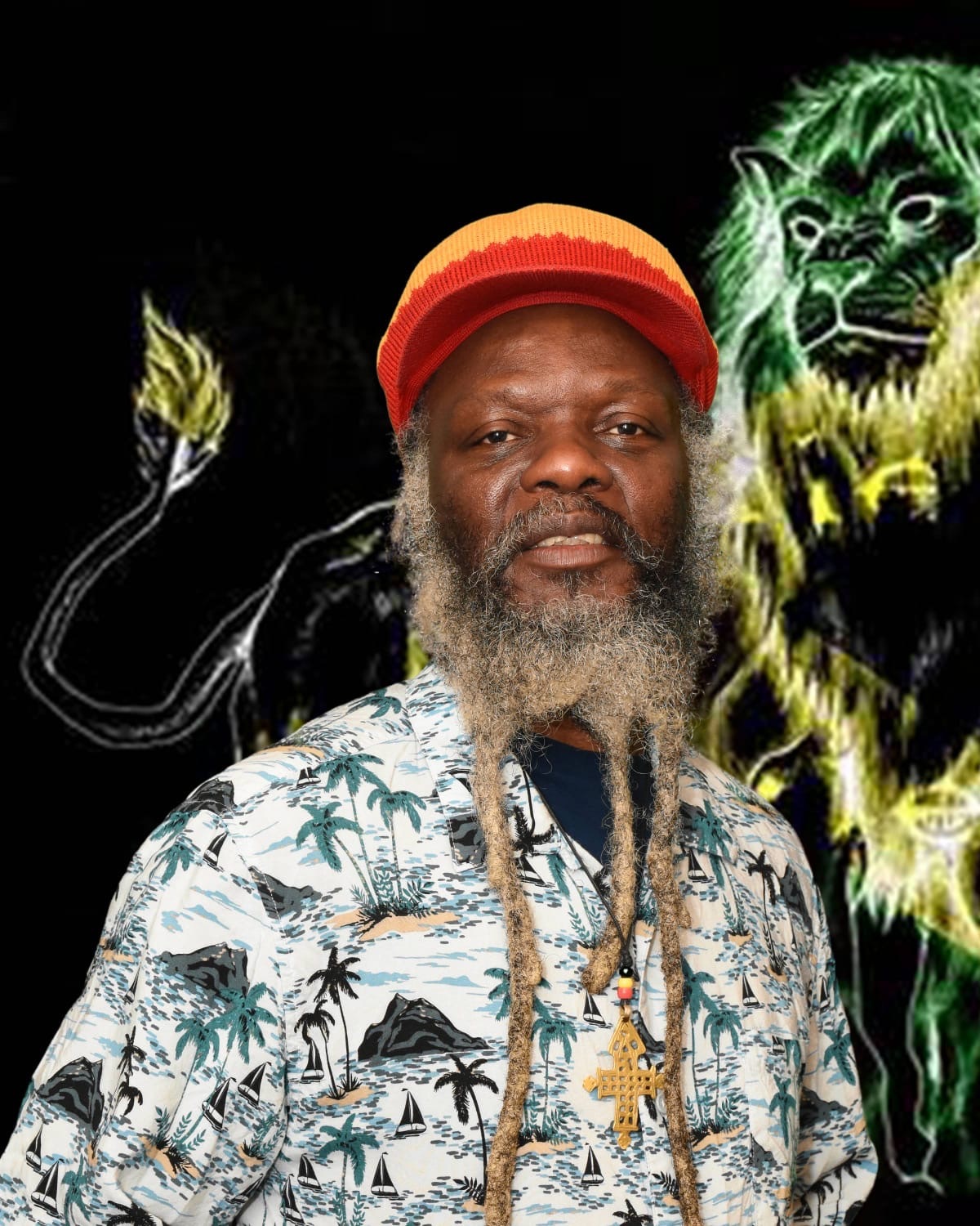 Reggae artist Winston Irie.