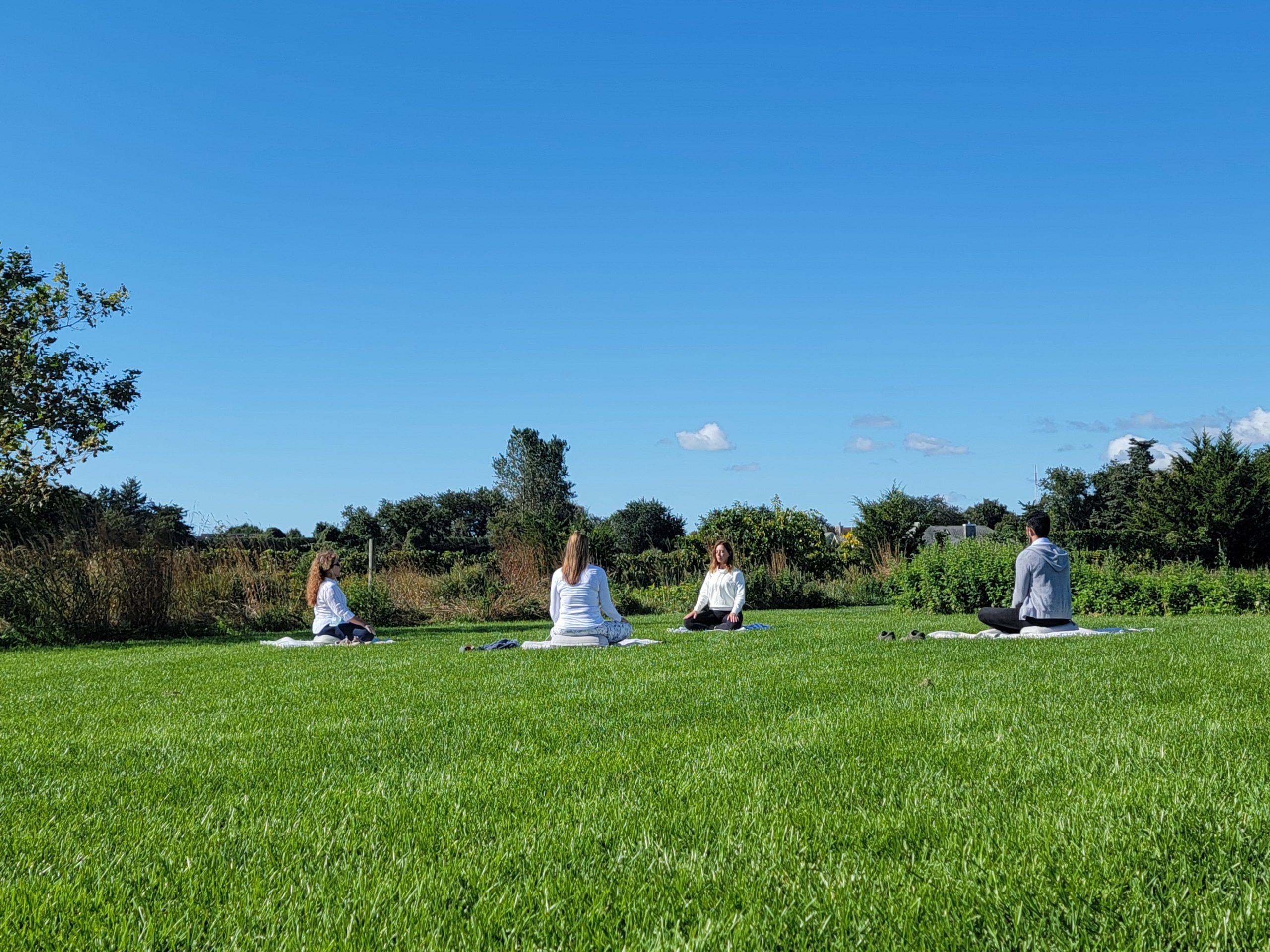 Meditation at Parrish Art Museum.