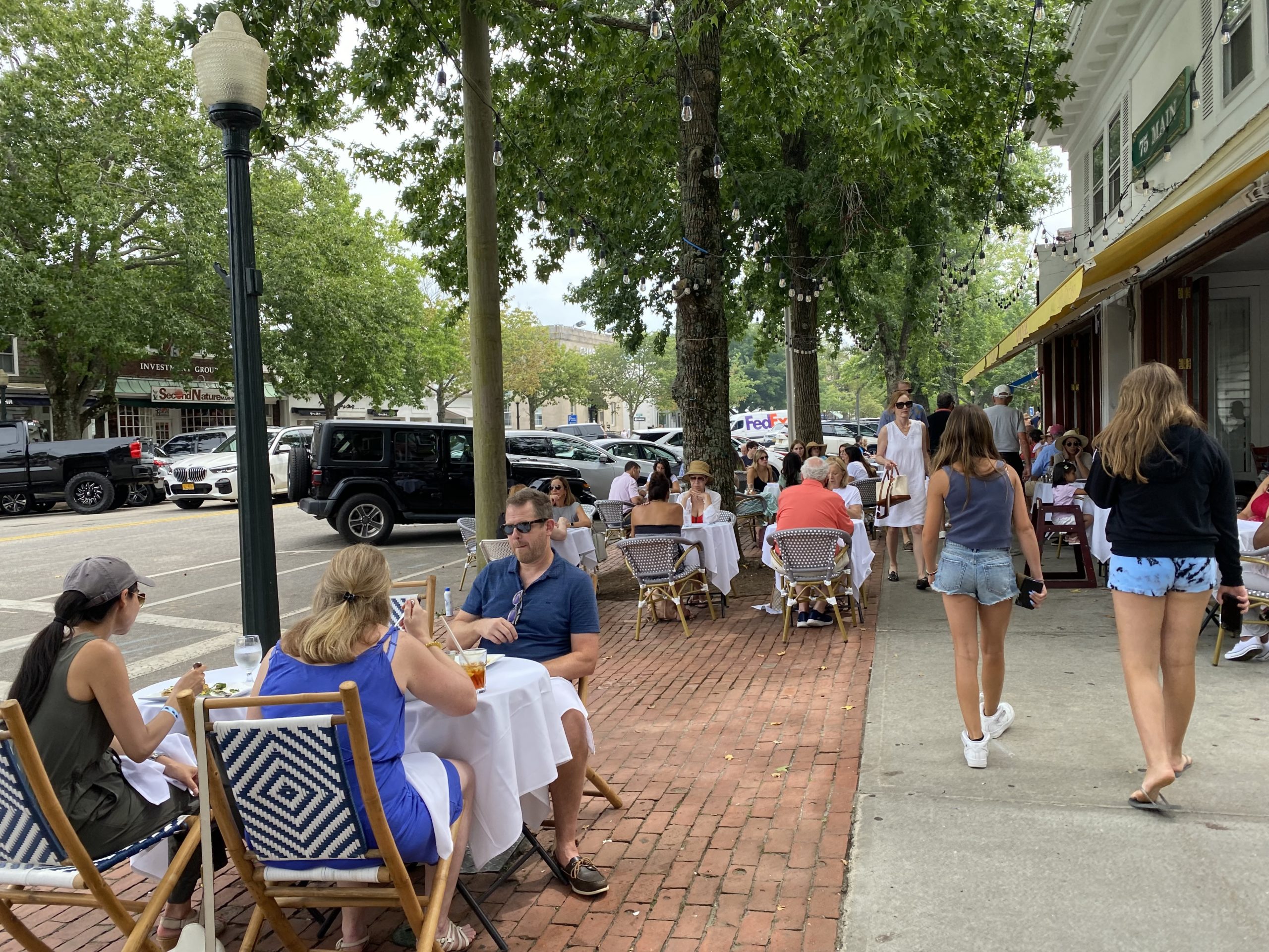 Outdoor dining helped restaurants make up for concerns about indoor dining but staffing shortages were the limiting factor across the region.