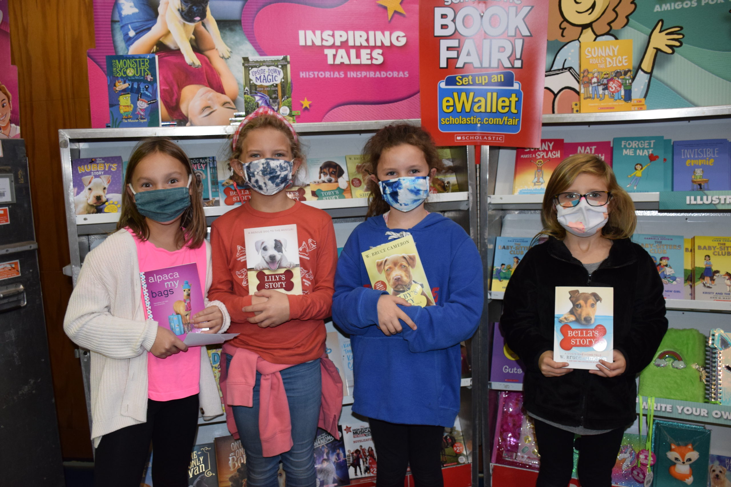 Westhampton Beach Elementary School students enjoyed perusing the shelves of the school’s annual book fair during the week of October 18. The annual fair culminated with a family night on October 20.