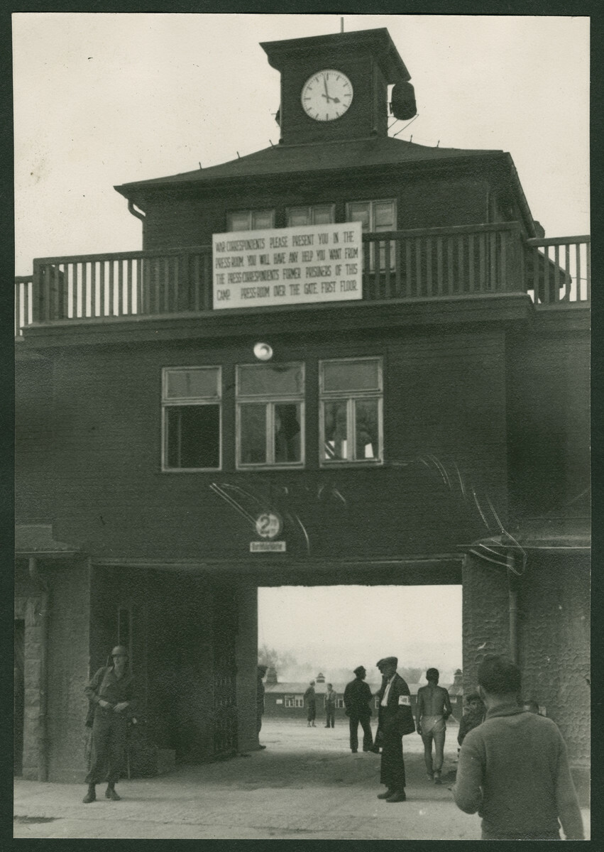Entrance of Buchenwald.