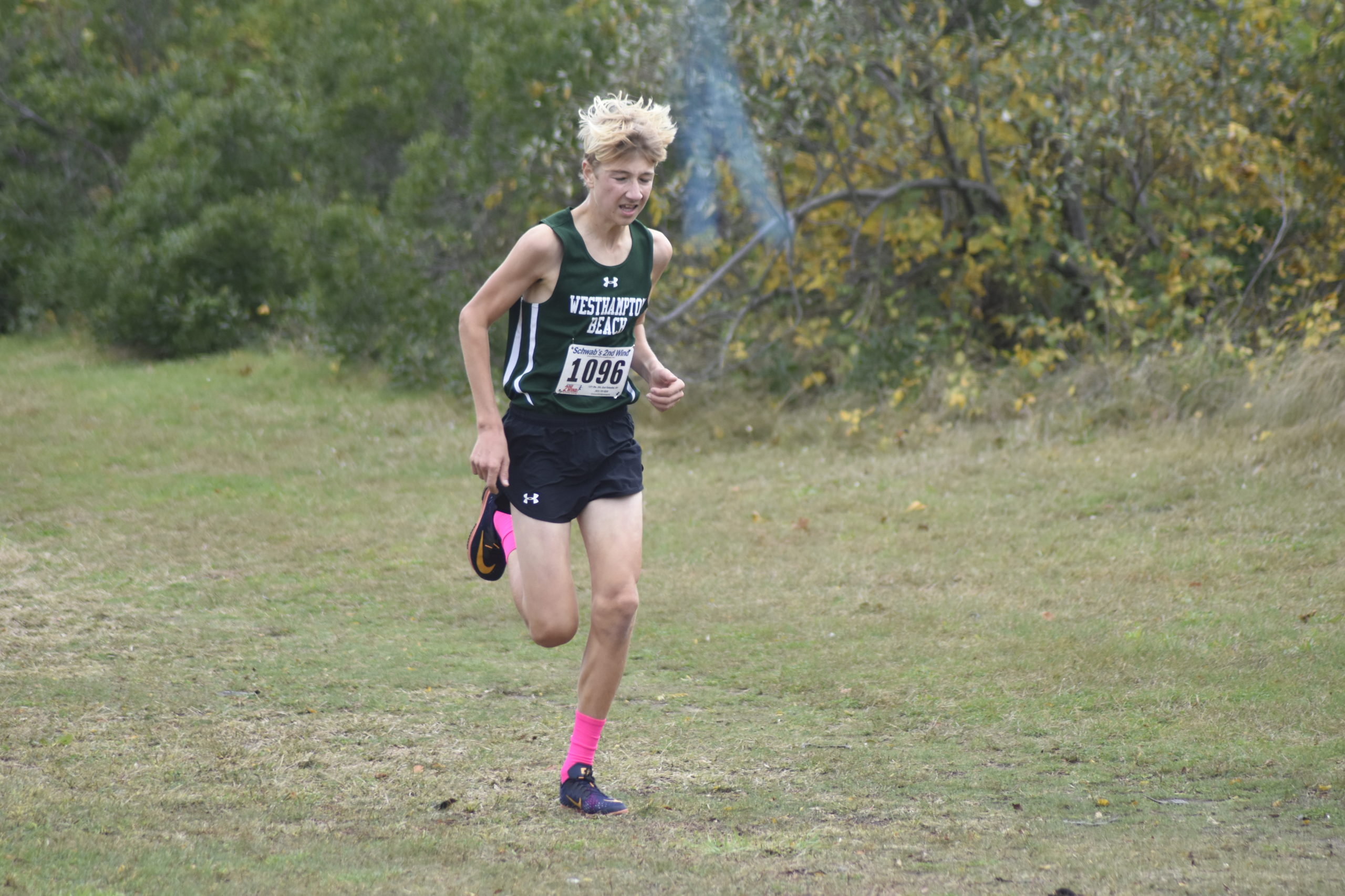 Cole Cammarata of Westhampton Beach placed 10th in the Division III race.