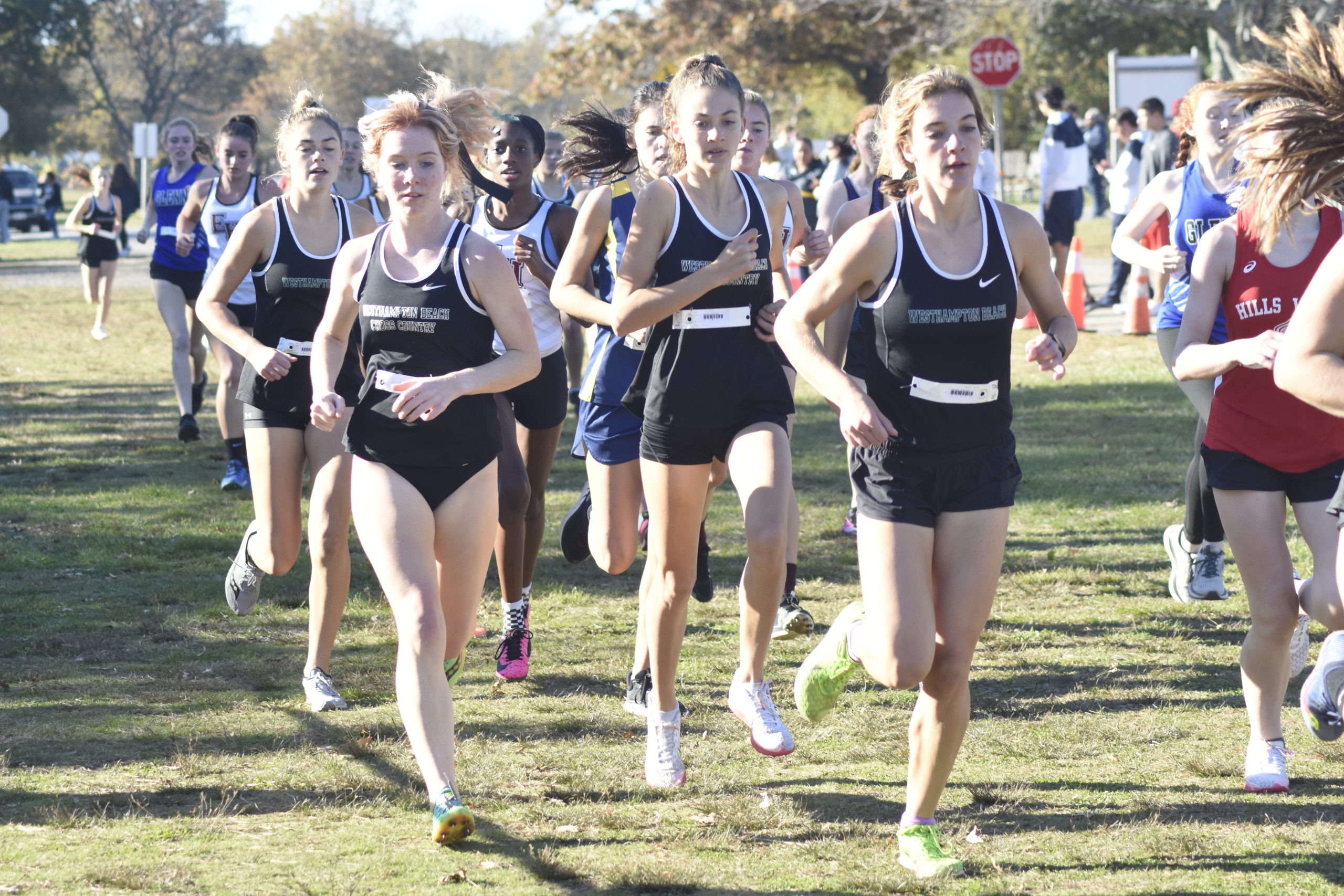 Hurricanes, from left, Gaby Wendel, Kiera Falvey, Jamie Kelly and Rose Hayes.