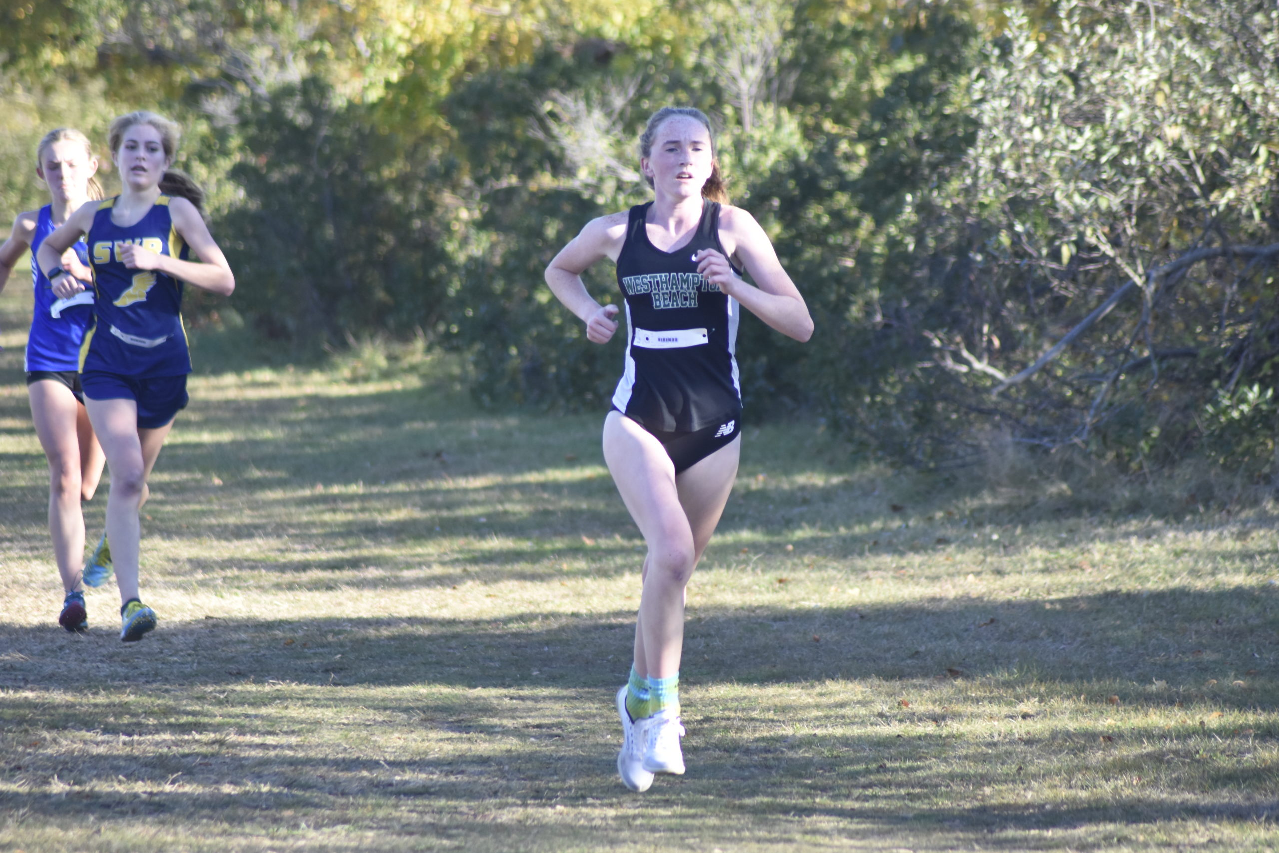 Westhampton Beach sophomore Oona Murphy placed 10th overall in the girls Class B race.