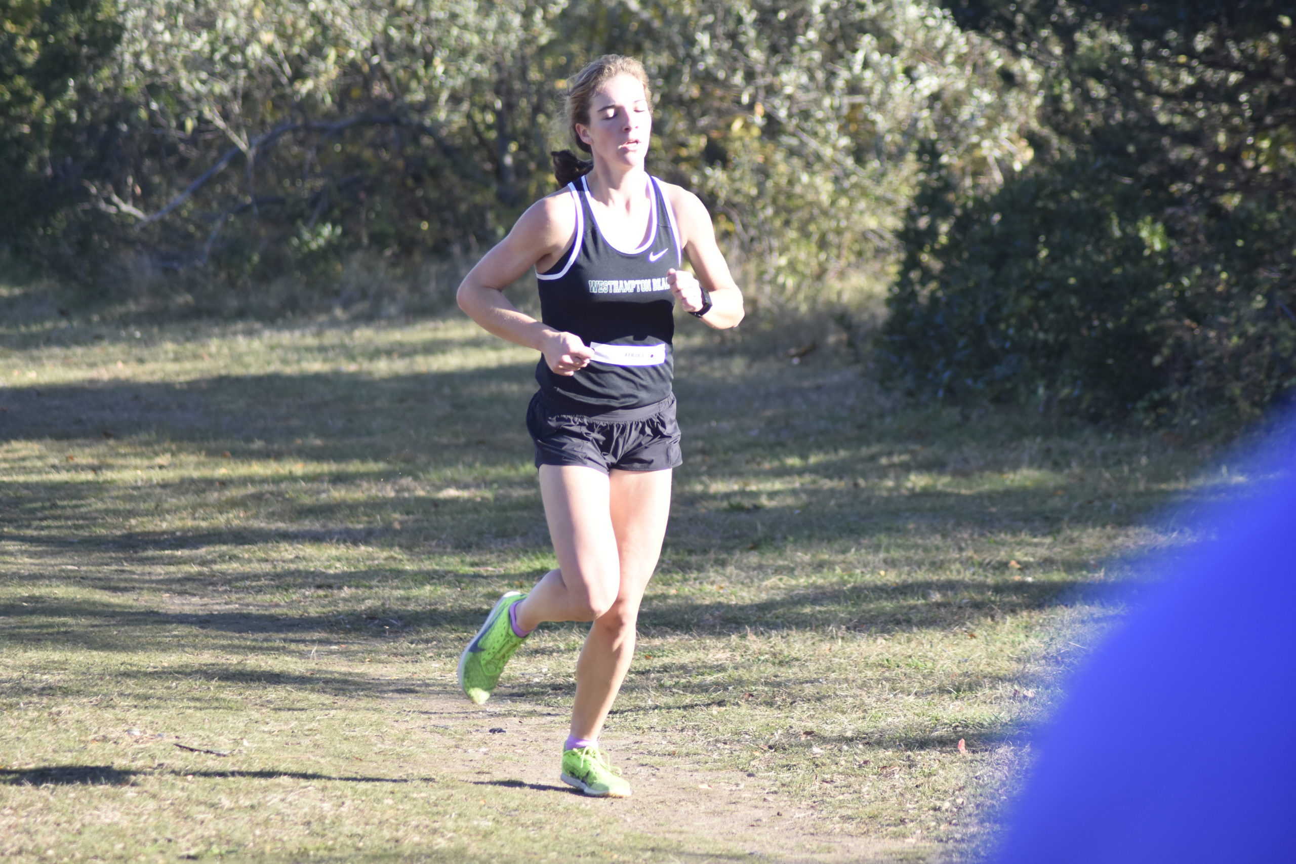 Rose Hayes comes in for Westhampton Beach.