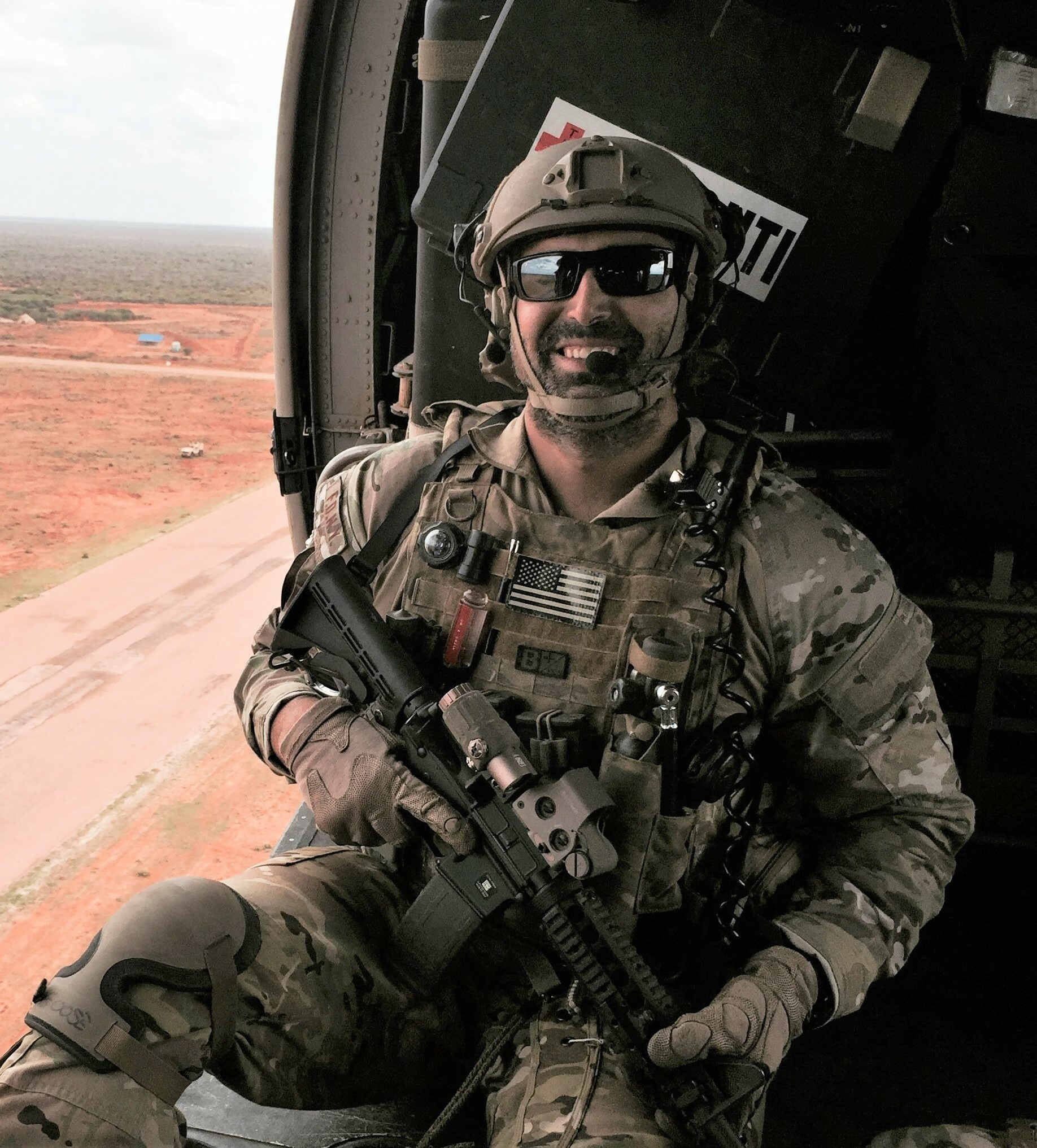 Master Sgt. Chris Raguso was killed in a 2018 helicopter crash in Iraq. His father, John, has lobbied for the fallen service members to receive the Purple Heart. (Courtesy photo)
