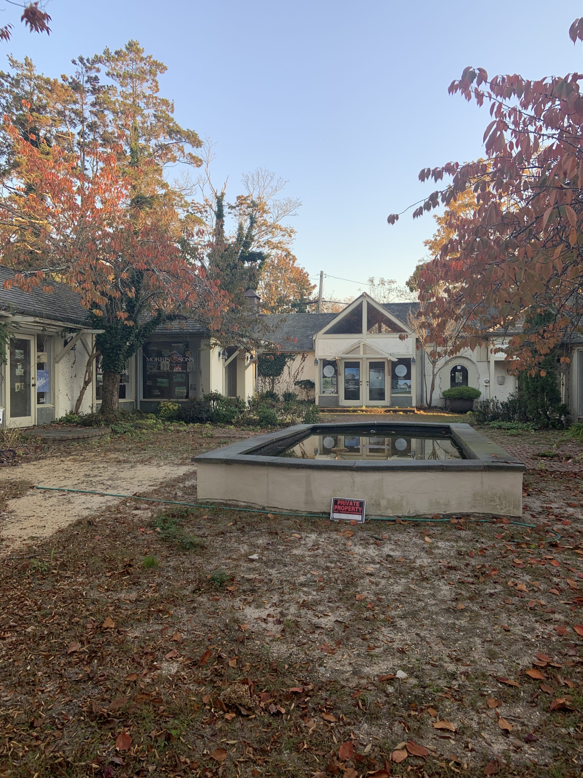 The Jobs Lane courtyard has been the subject of numerous village code violations. BRENDAN J. O'REILLY