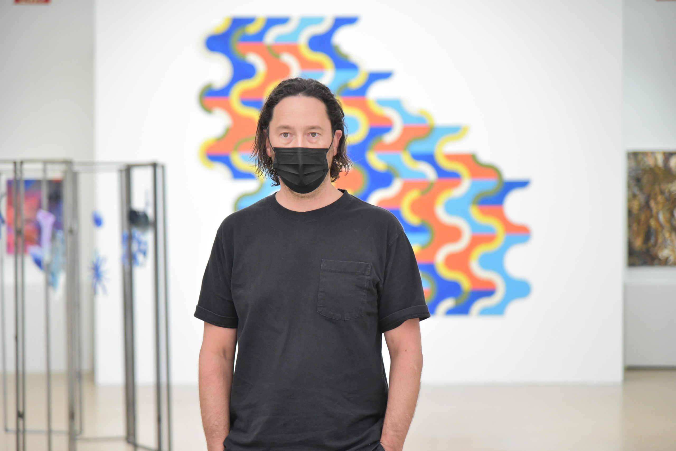 Artist and curator of the SAC show 